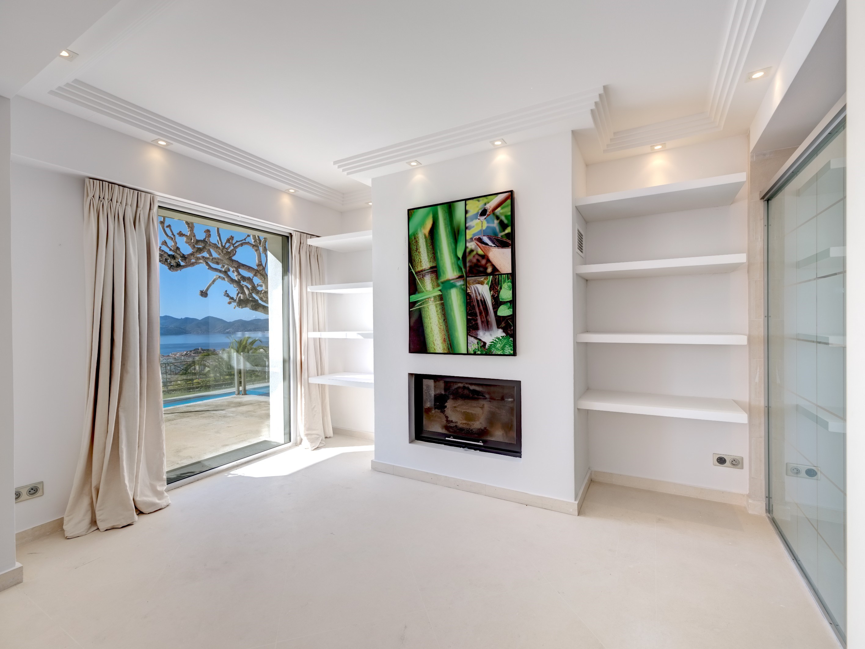  Cannes villa 211 sqm panoramic sea view Lérins Islands secure estate with pool - 物件實景