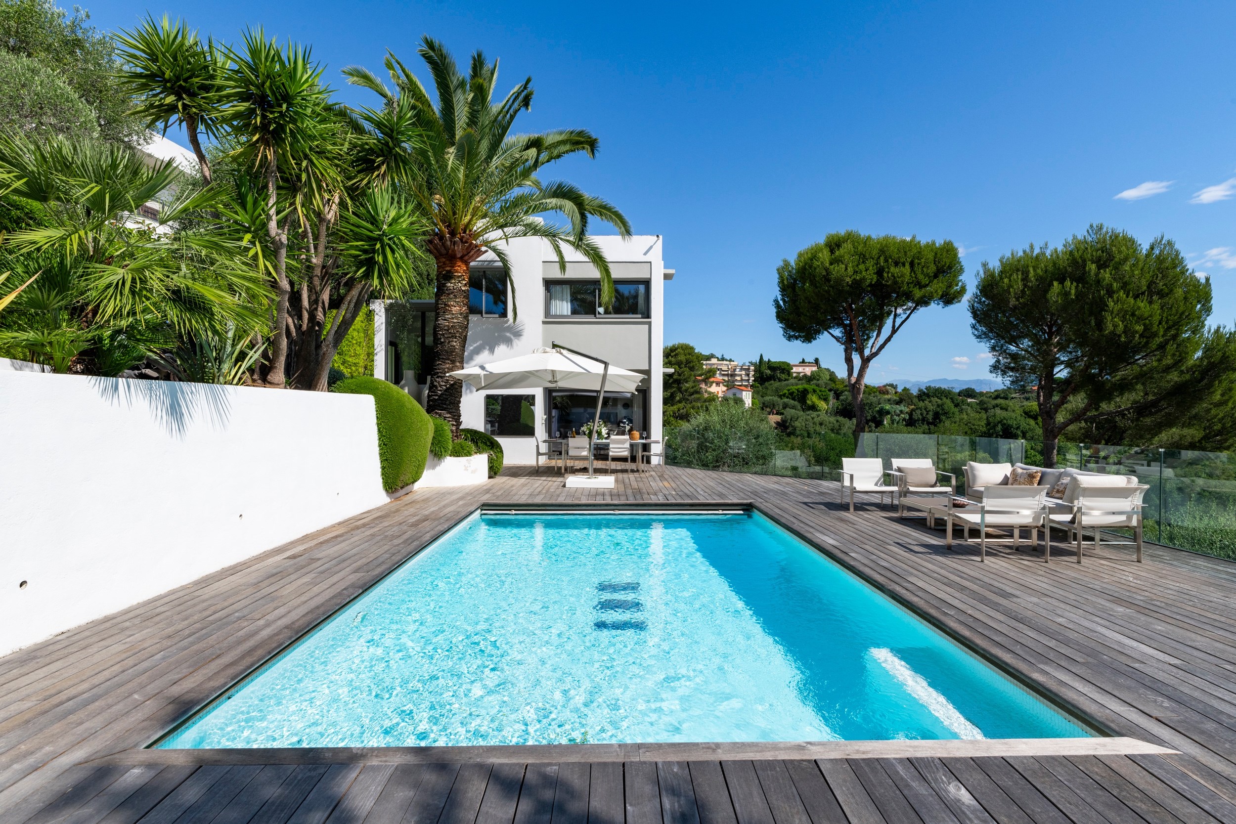  Nice Fabron, contemporary villa for sale, panoramic sea views, swimming pool an… - 物件實景
