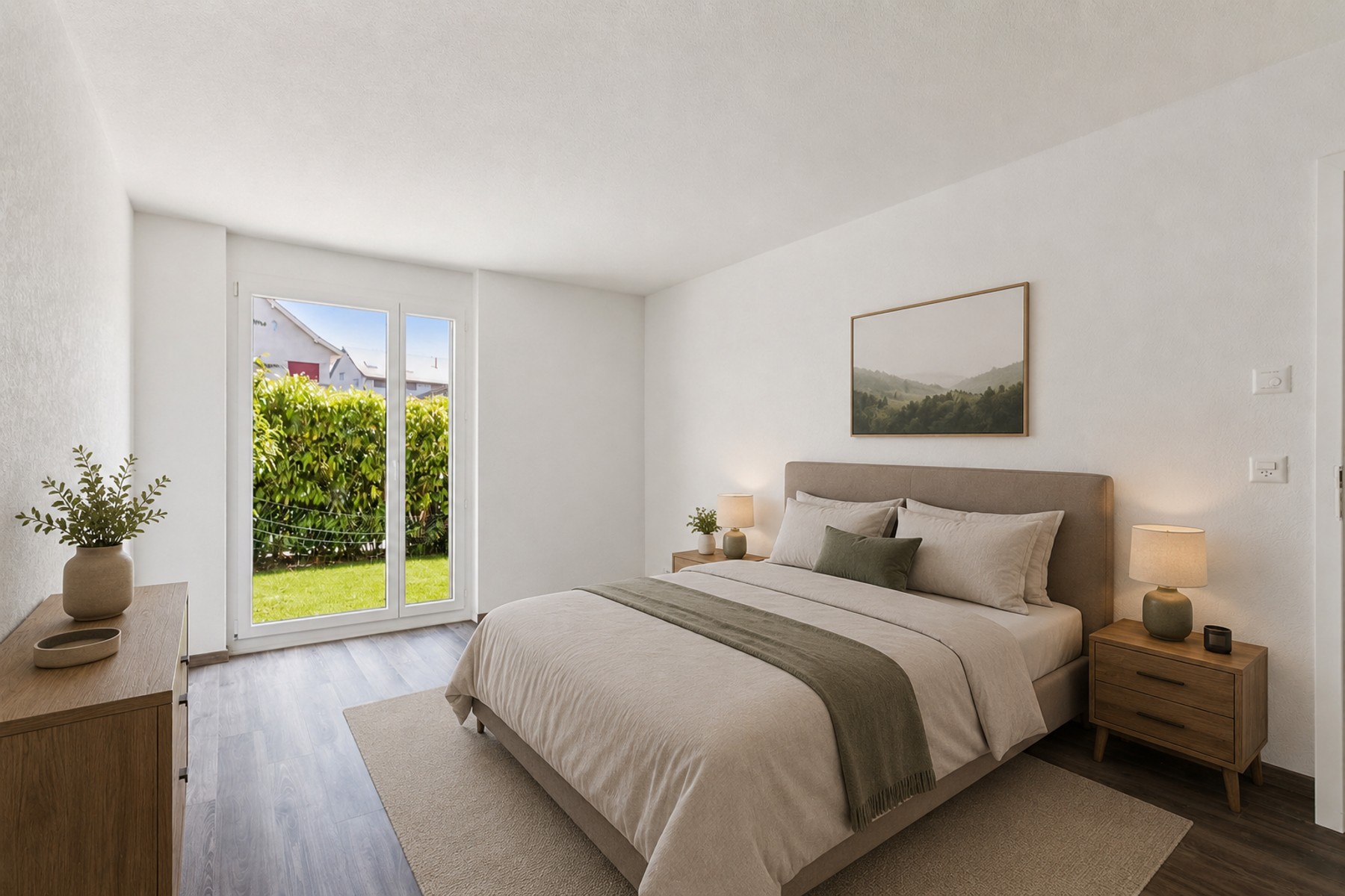  4.5-room apartment with a terrace, private garden, and a train station just a fe - 物件實景