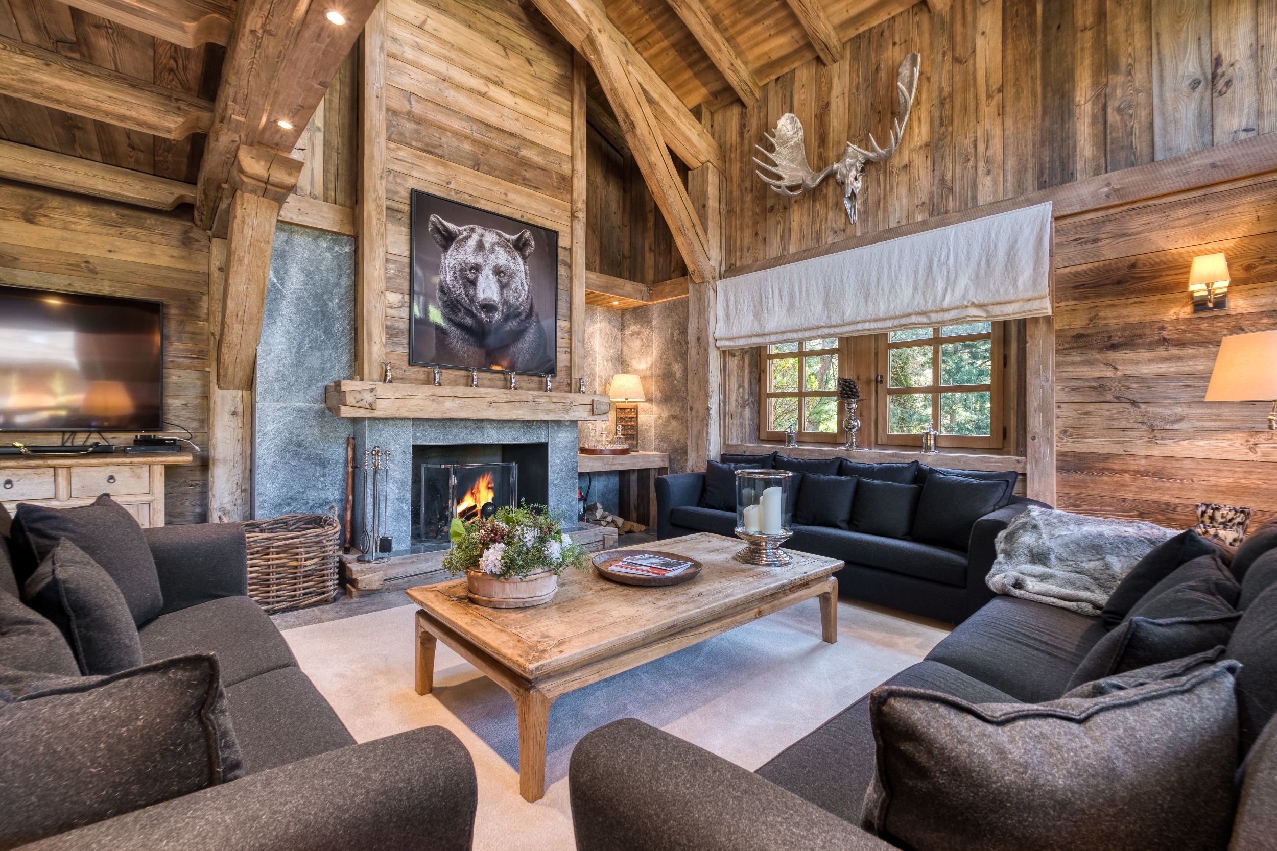  Chalet Bella Vista : 460 sqm of authenticity nestled in the heights of Megève - 物件實景