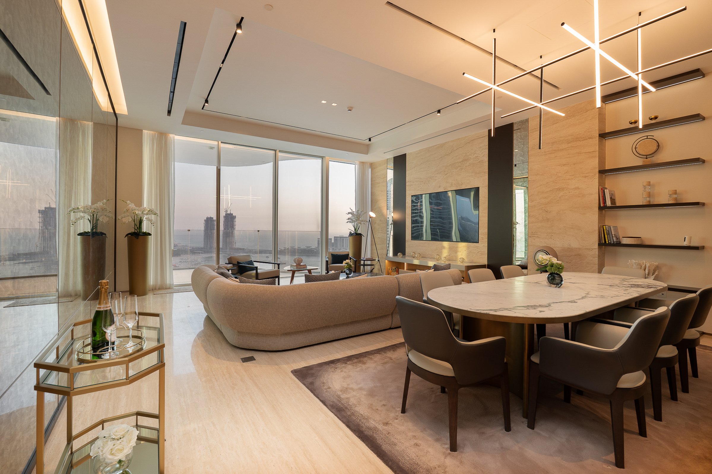  Turnkey Beachfront Apartment on High Floor in JBR - 物件實景
