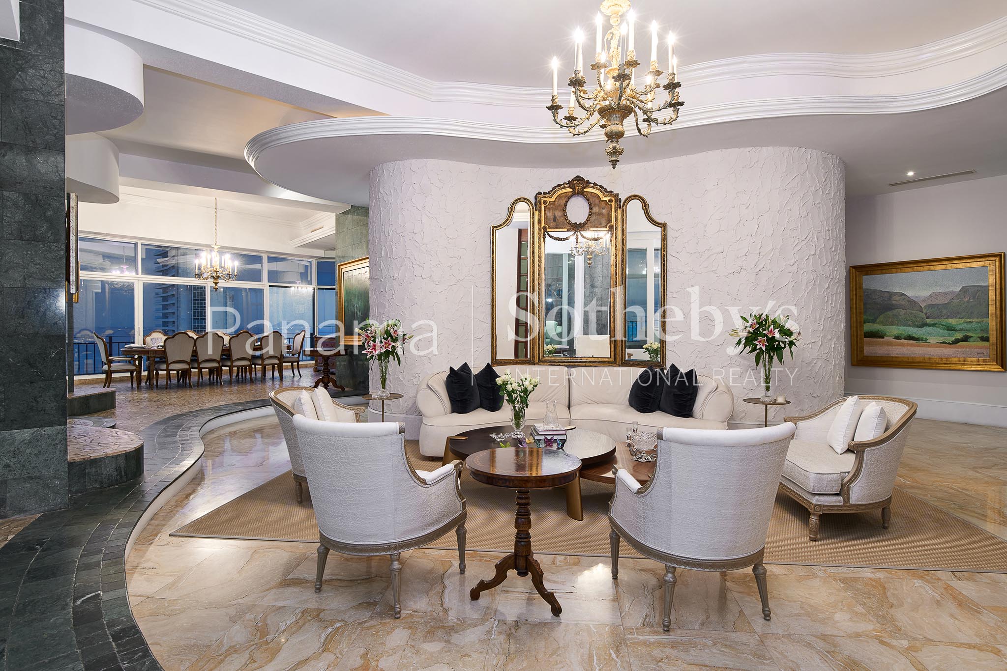  Four-Bedroom Full-Floor Penthouse with Panoramic Ocean Views  PH Panamar - 物件實景