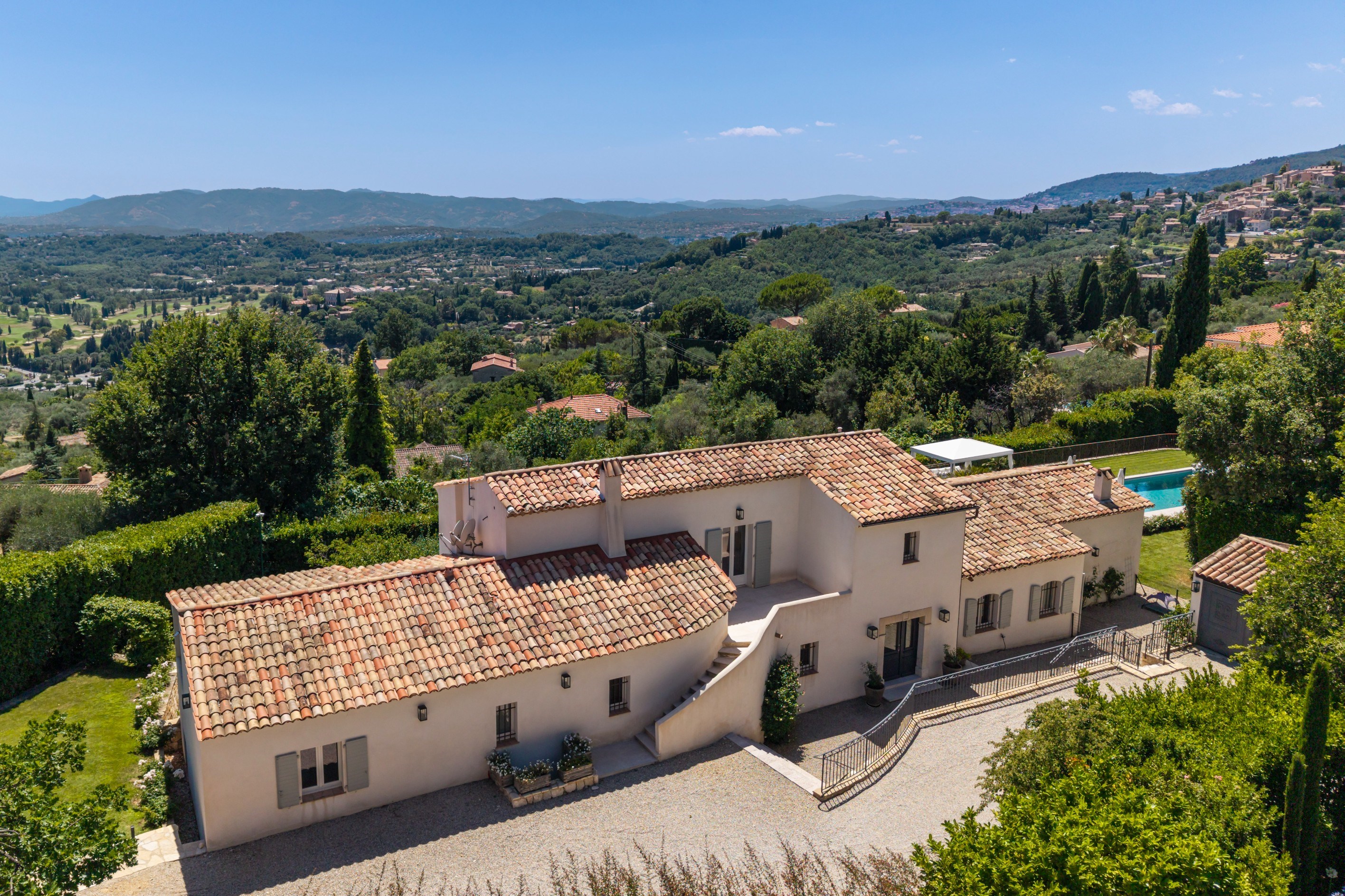  Châteauneuf de Grasse, character estate for sale, panoramic sea views, guest ho… - 物件實景