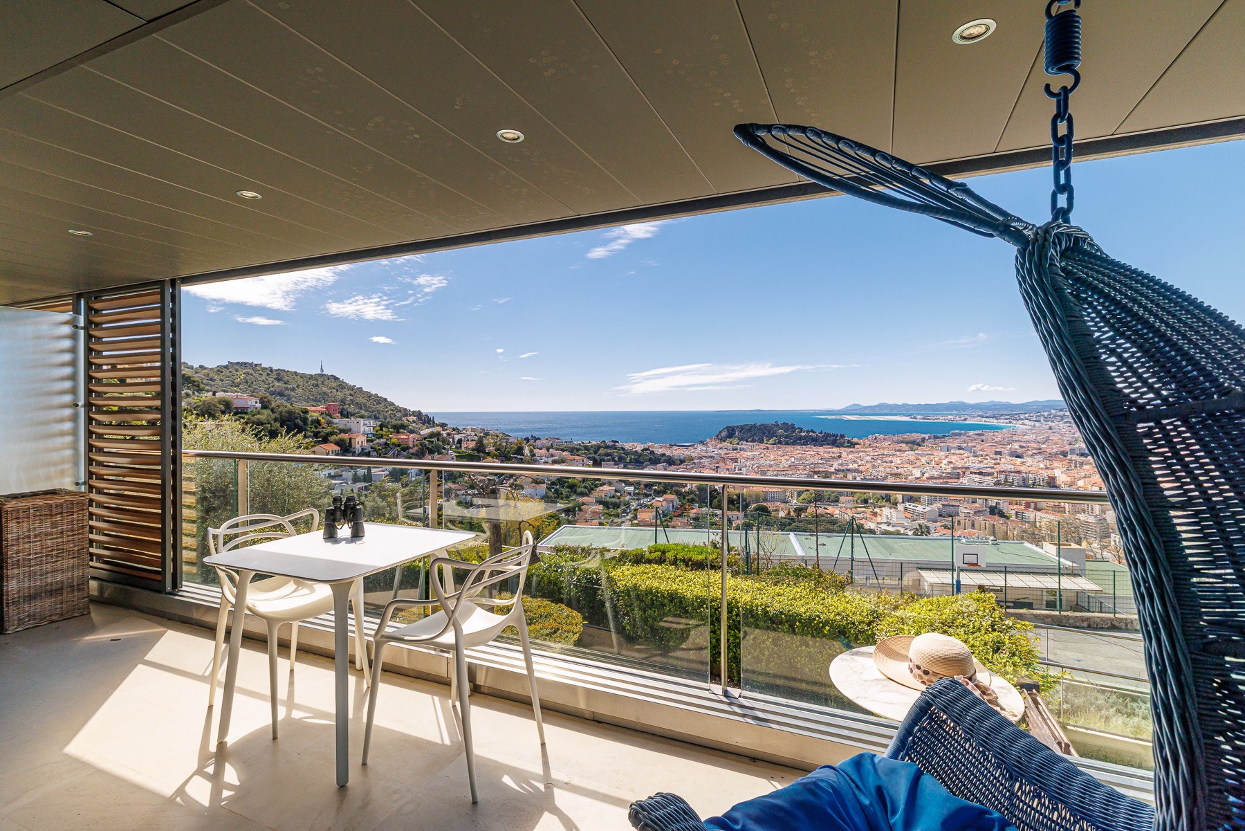  Nice sea view apartment panoramic terrace residence with pool 4 rooms French Ri… - 物件實景