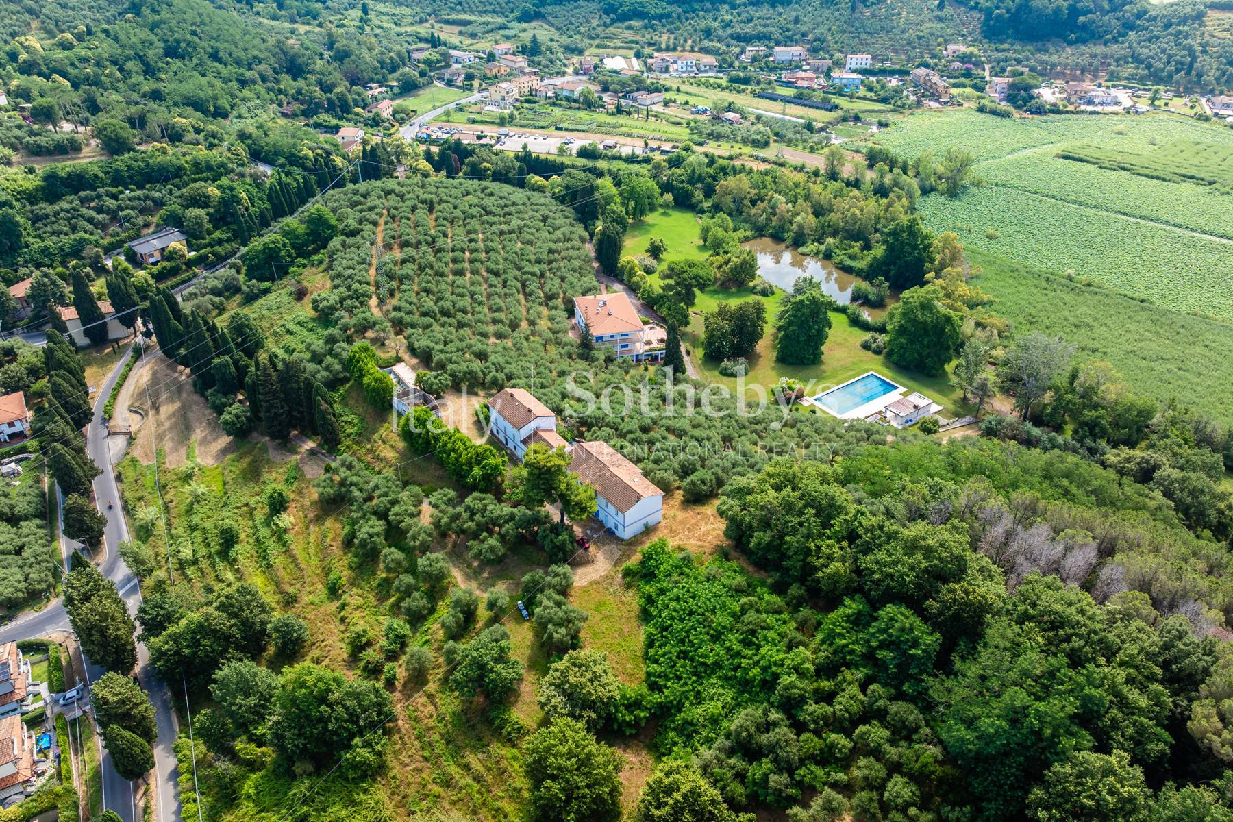  Elegant Tuscan Villa with pool, pond and dépandance - 物件實景