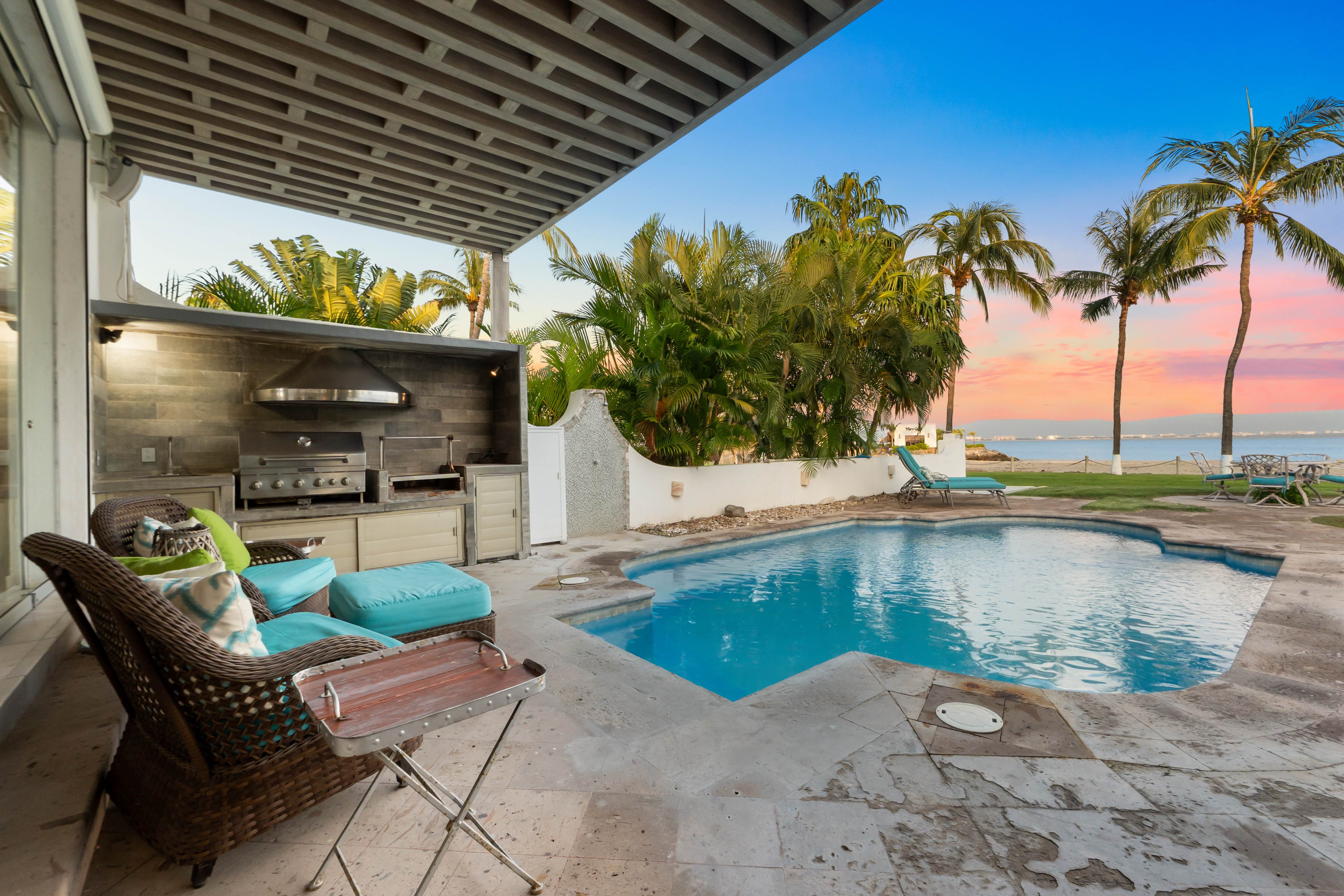  Casa La Puntilla  Oceanfront Residence in La Cruz de Huanacaxtle - 物件實景