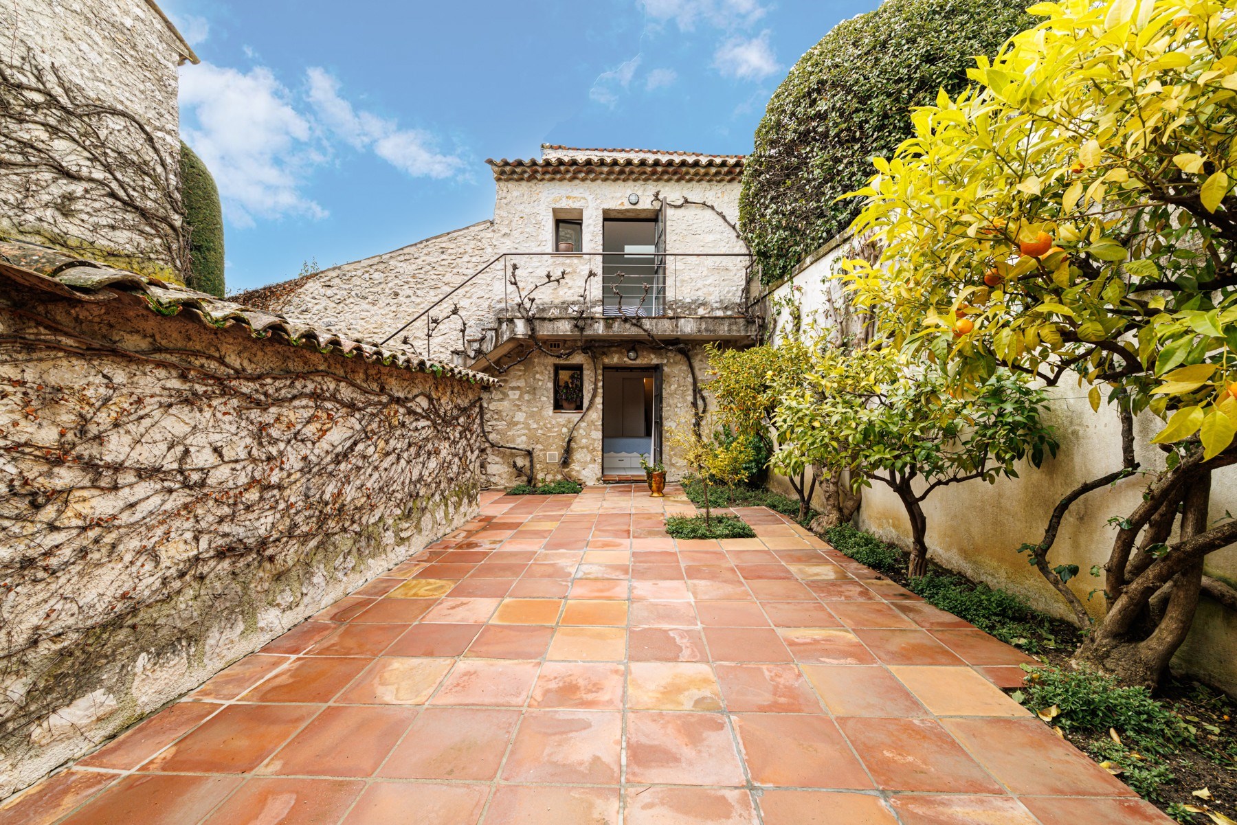 La Colle-sur-Loup, character village house with swimming pool - 物件實景