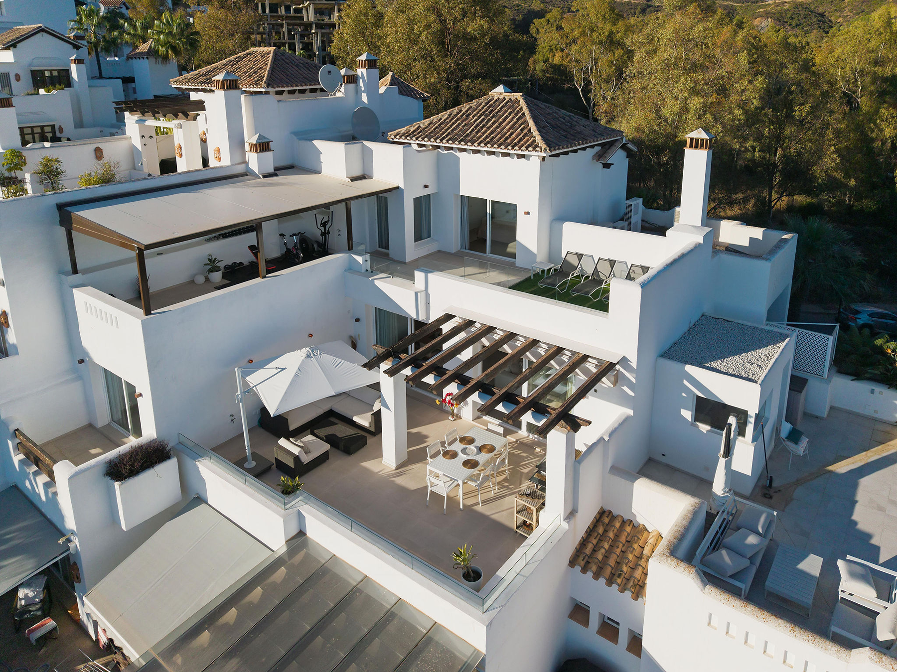  Panoramic duplex penthouse with rooftop in Marbella Golf Valley - 物件實景
