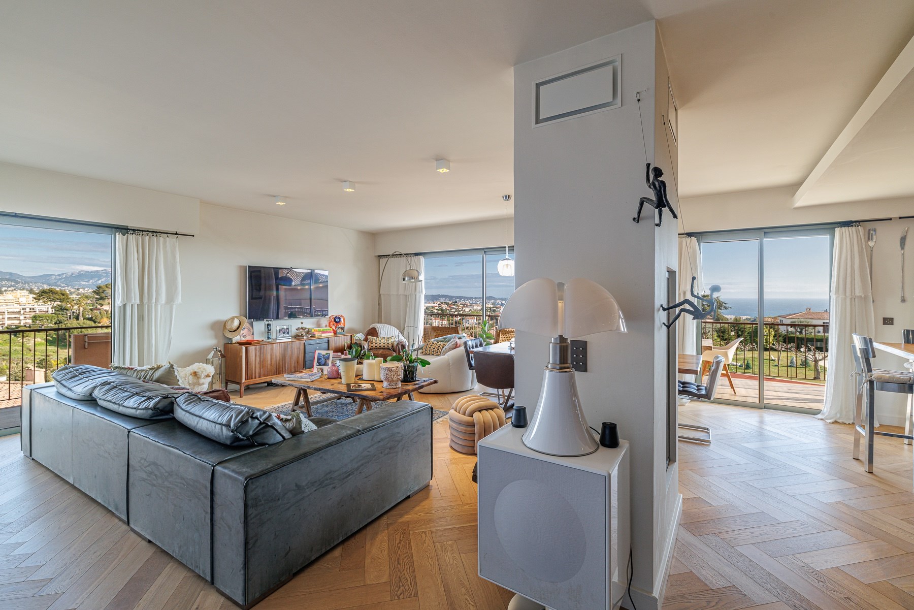  Exceptional apartment in Fabron Nice, top floor with sea view and 70 m² terrace - 物件實景
