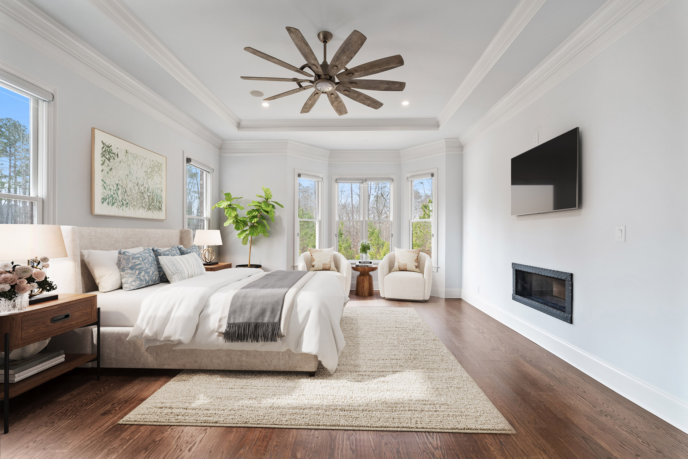  An Reminiscent of Old-World Charm Meets Modern Luxury on This Milton Estate - 物件實景