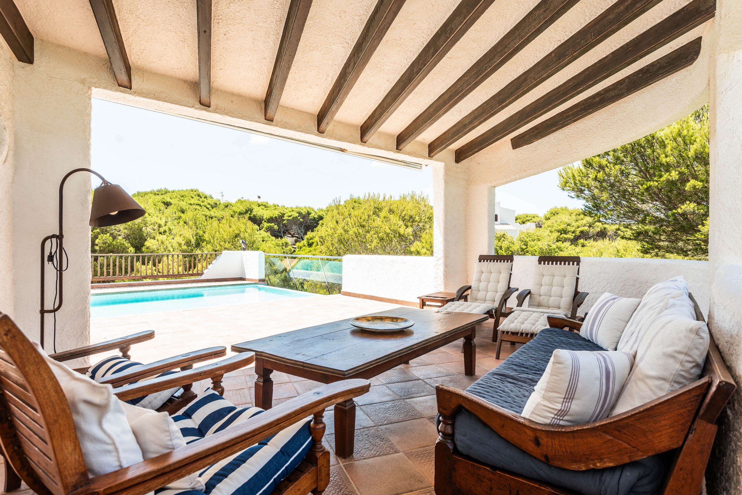  Villa with pool, garden, and sea views on the Costa de Cala Morell - 物件實景