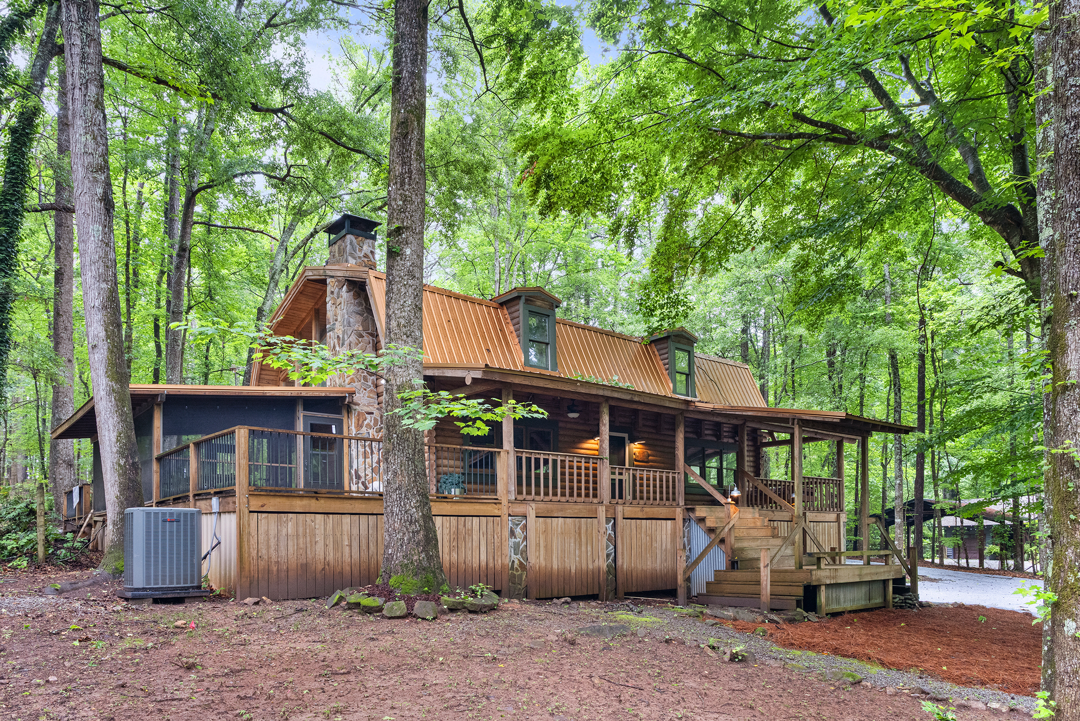  Charming, Private Cabin Overlooking Lake Coweta - 物件實景