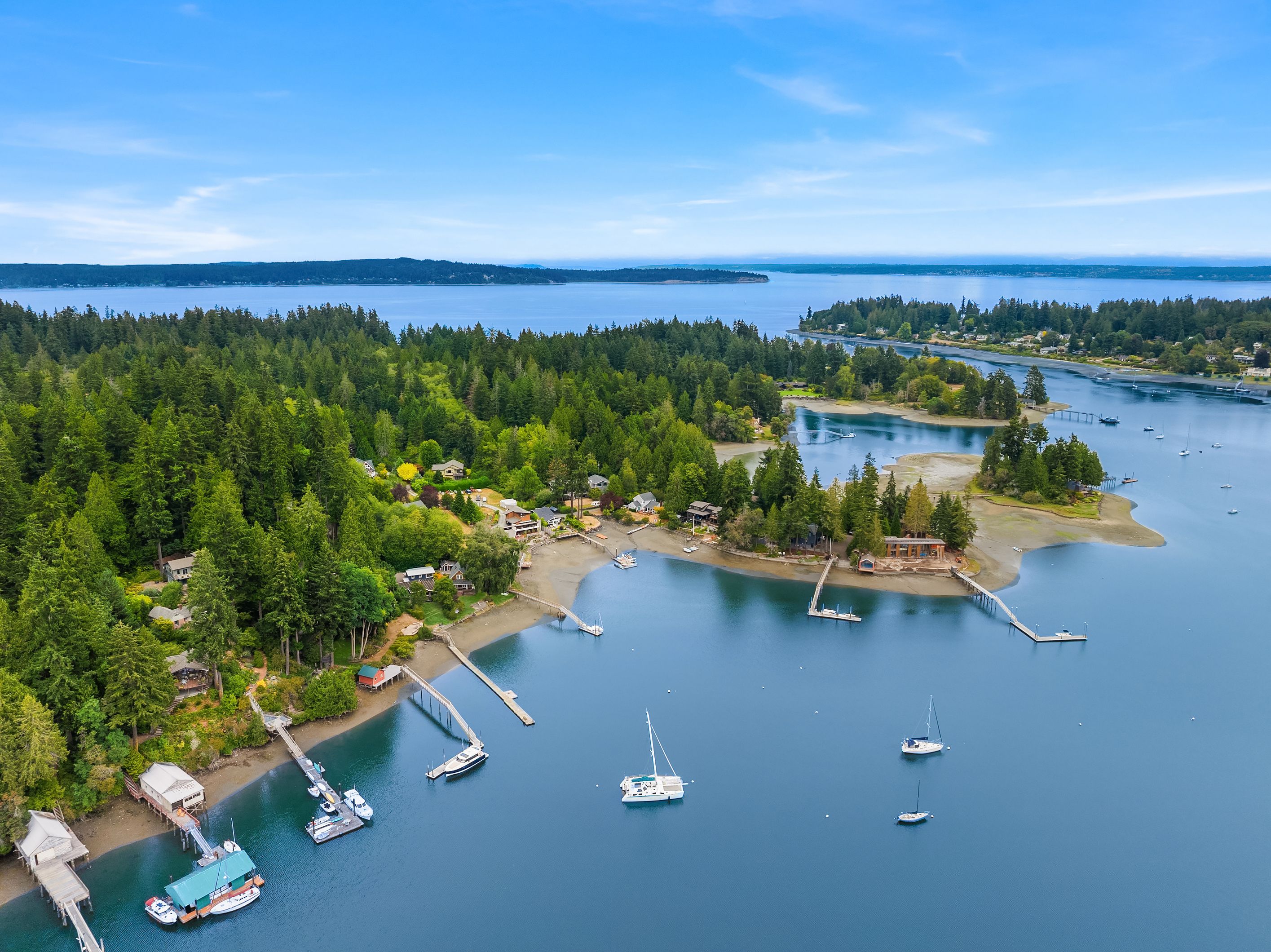  15122 & 15128 NE Anna Vera Lane, Bainbridge Island, WA 98110 - 物件實景