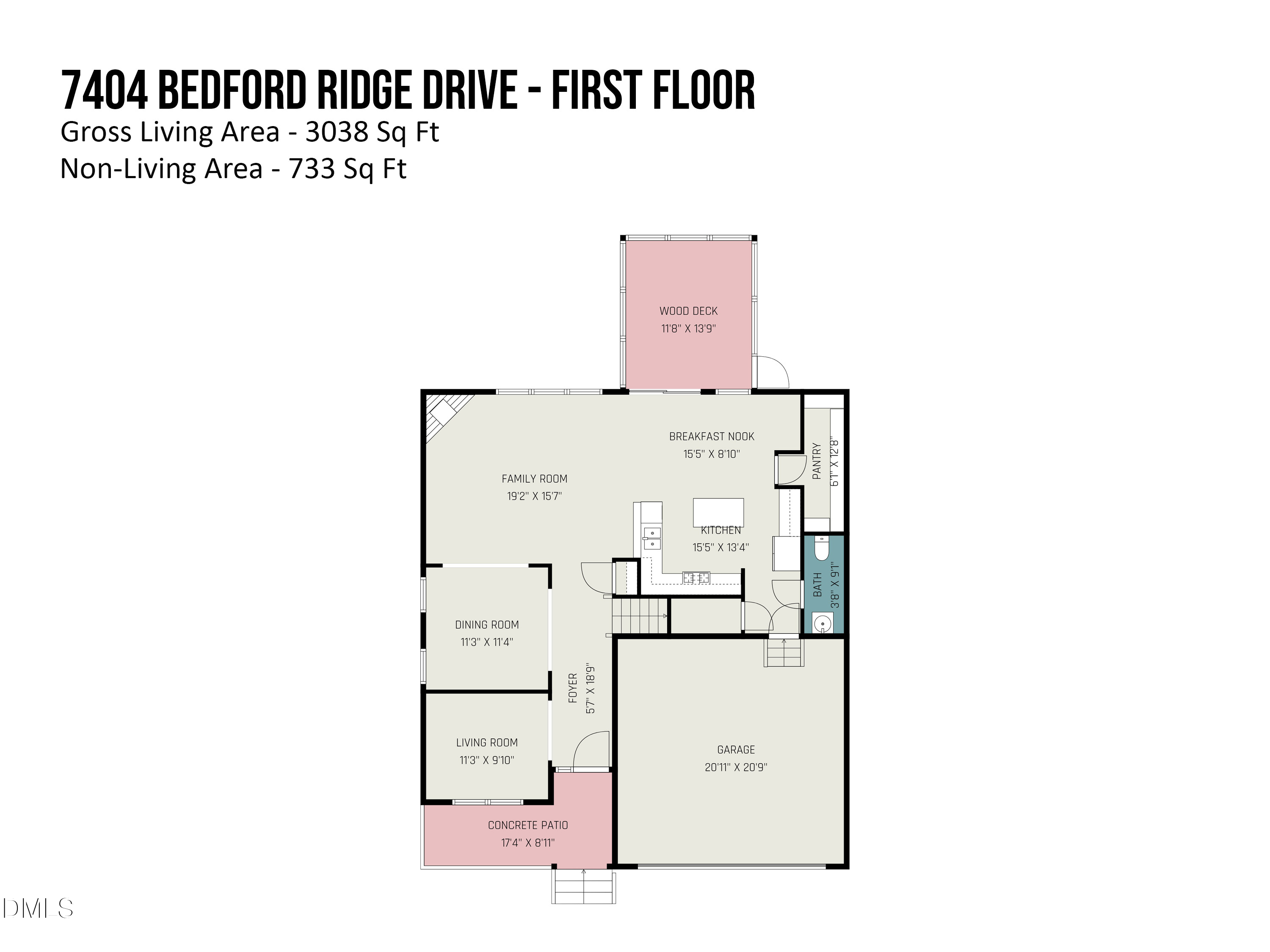 Apex, North Carolina, 27539, United States, 4 Bedrooms Bedrooms, ,3 BathroomsBathrooms,Residential,For Sale,1988359