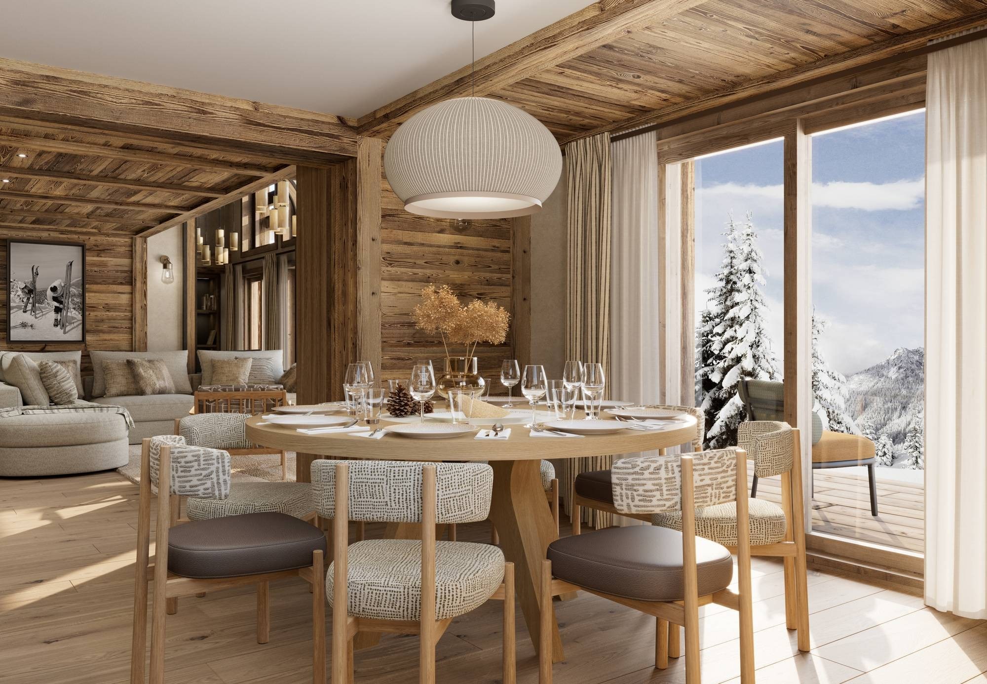  Apartment La Belle aux Bois D-002 - New chalets located right next to the cente… - 物件實景