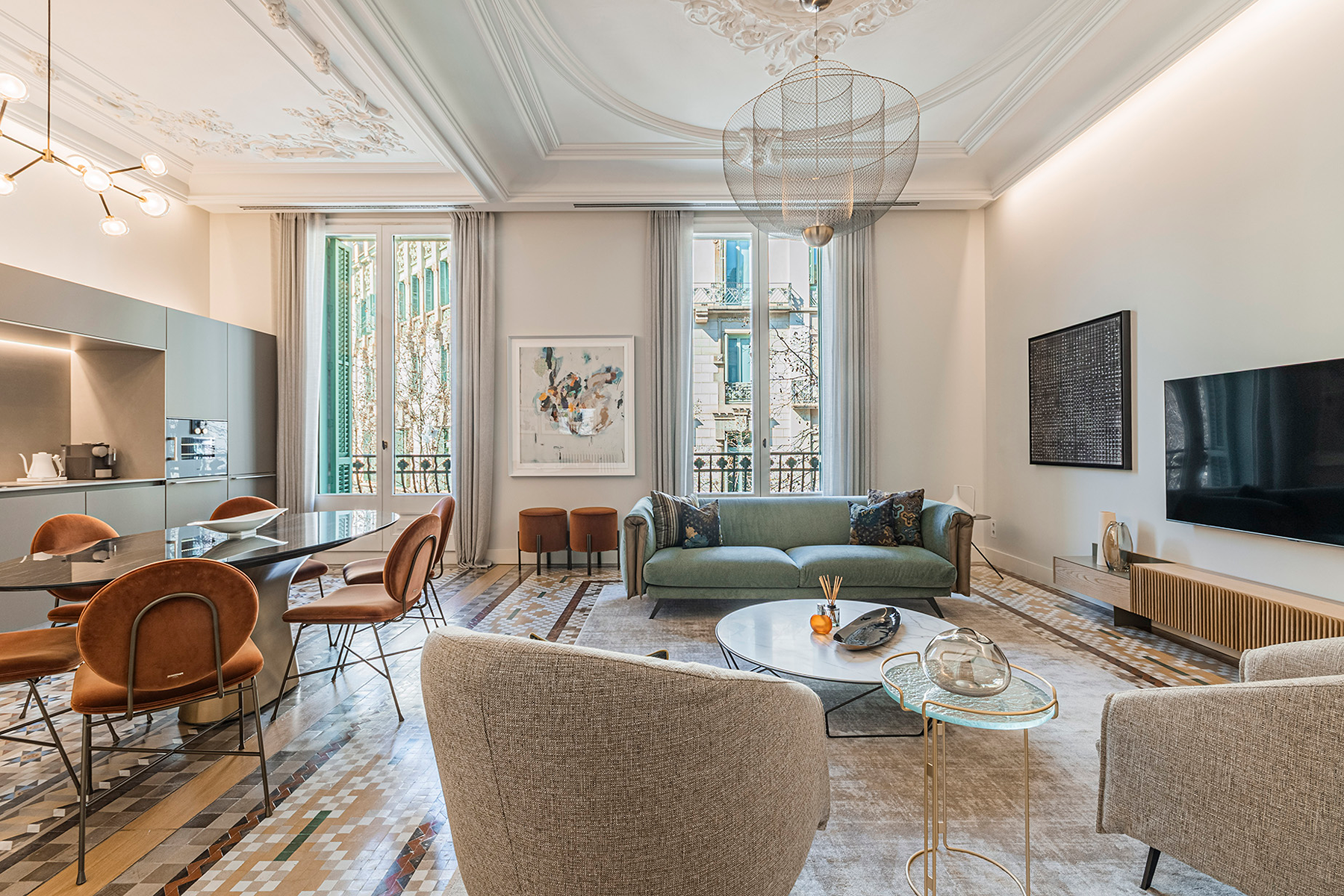  Spectacular apartment in iconic Casa Burés - 物件實景