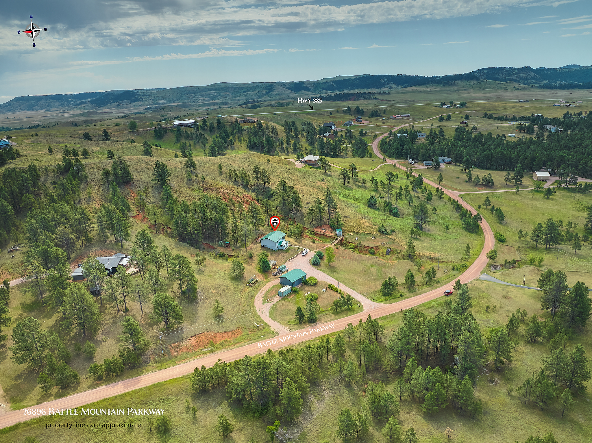 Hot Springs, South Dakota, 57747, United States, 4 Bedrooms Bedrooms, ,2 BathroomsBathrooms,Residential,For Sale,1888090
