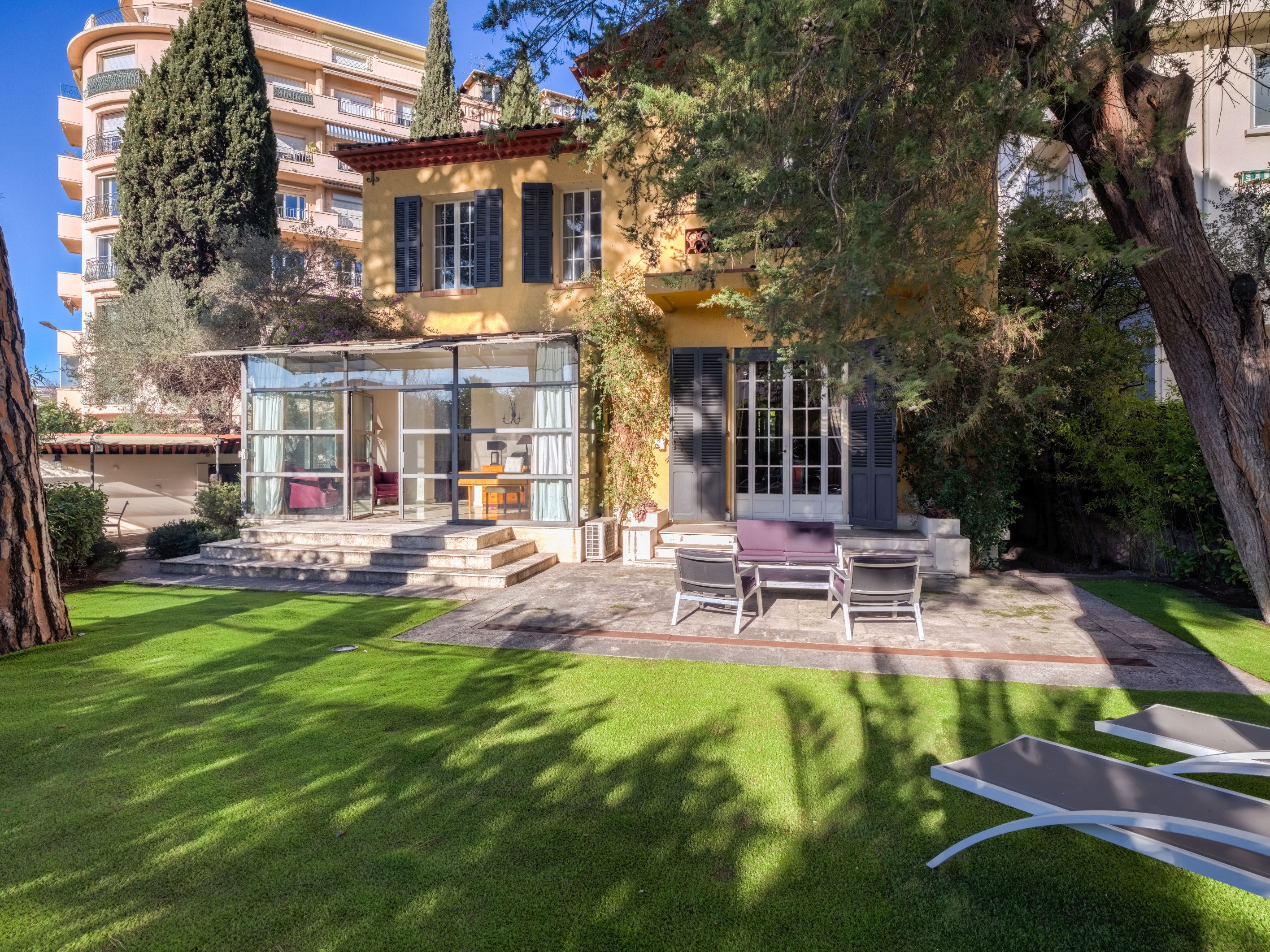  Bourgeois style property in Cannes, 50m from the Croisette, sea view, 5 bedrooms - 物件實景