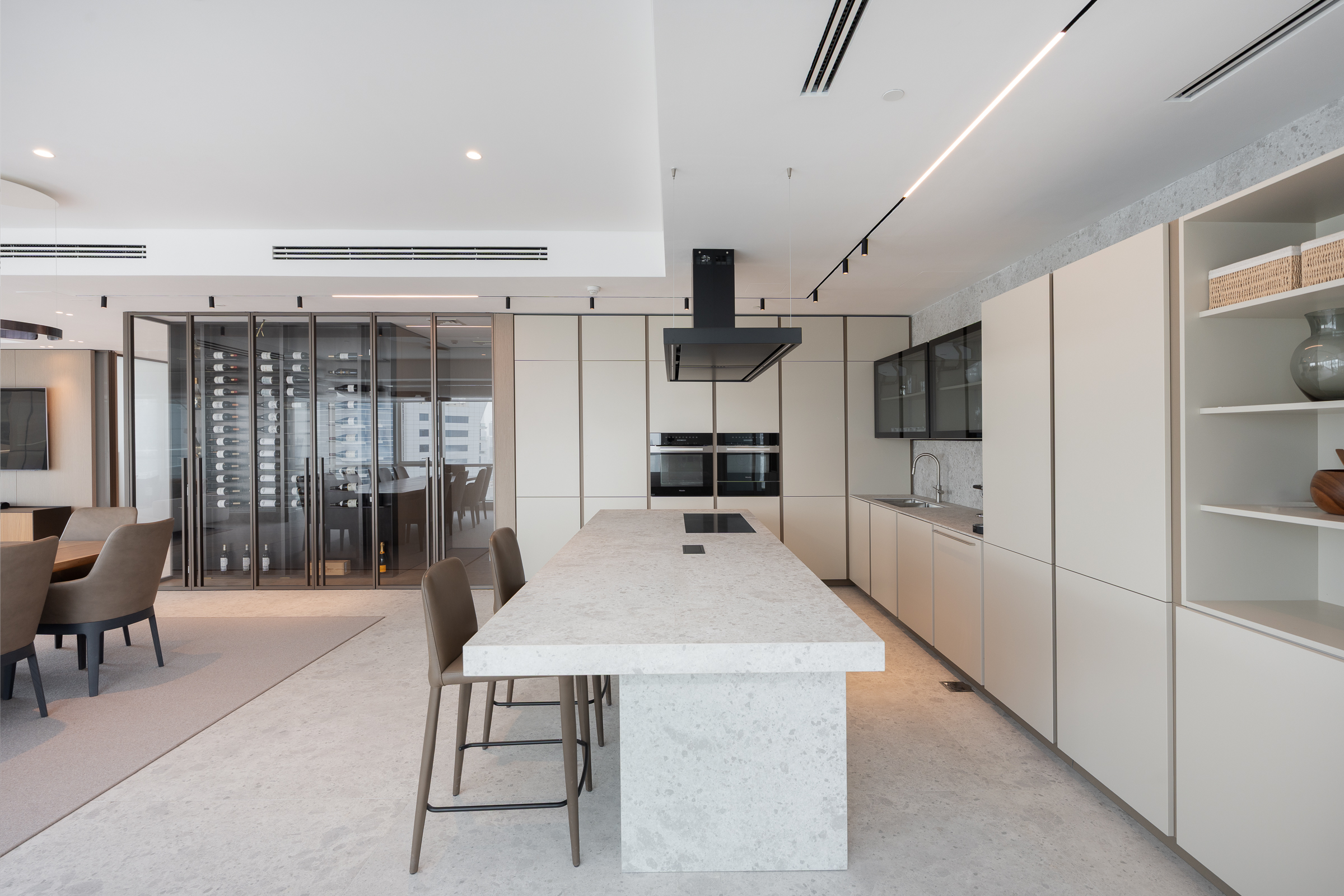  Chic High-Floor Apartment in Dubai Marina - 物件實景