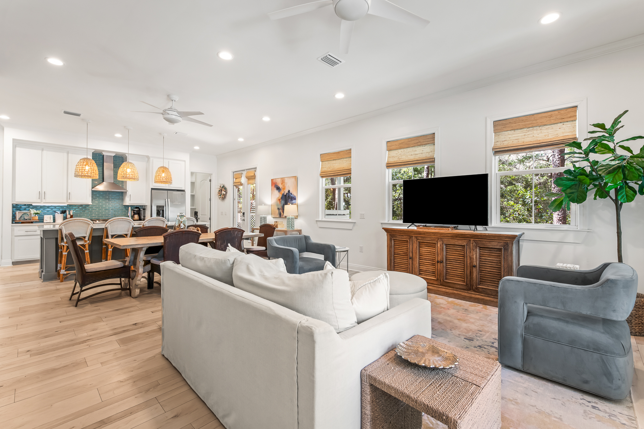 Sunlit Coastal Cottage South of 30A Near Eastern Lake - 物件實景