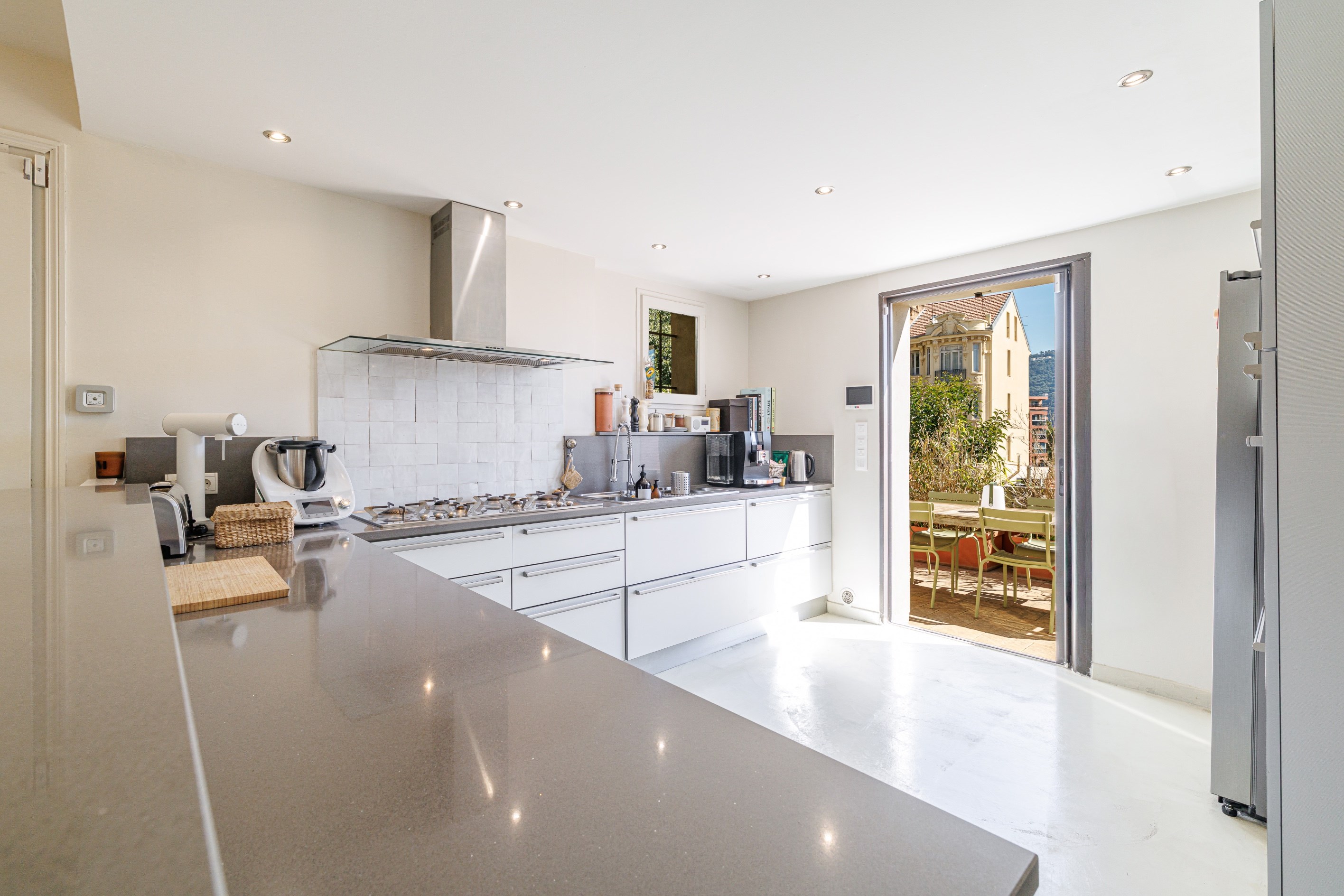  Nice Bas Cimiez townhouse with terraces independent studio and garage - 物件實景