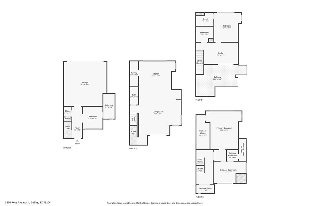 Dallas, Texas, 75204, United States, 3 Bedrooms Bedrooms, ,4 BathroomsBathrooms,Residential,For Sale,1905931