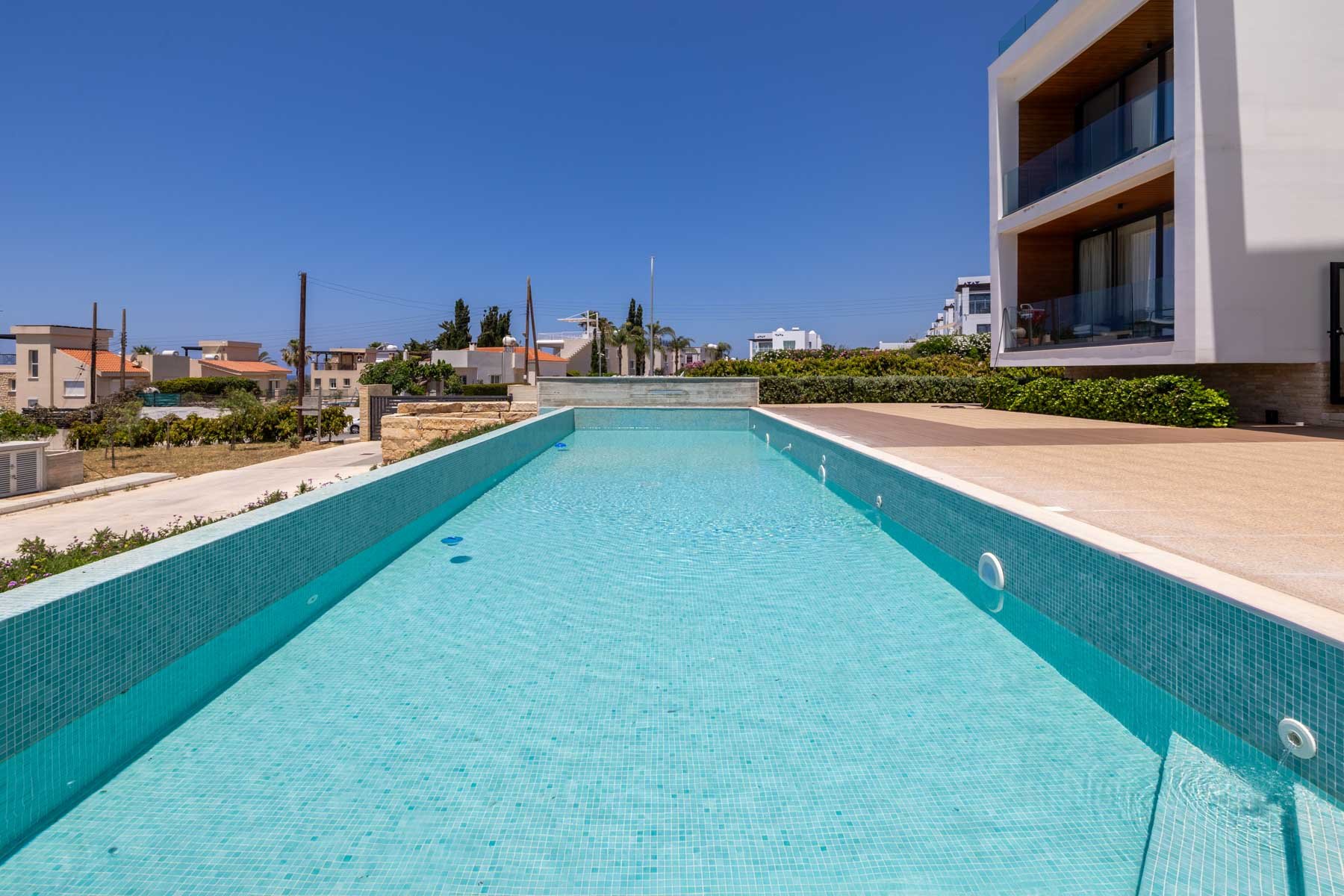  3-Bedroom Sea View Penthouse with Private Roof Terrace in Chloraka, Pafos - 物件實景