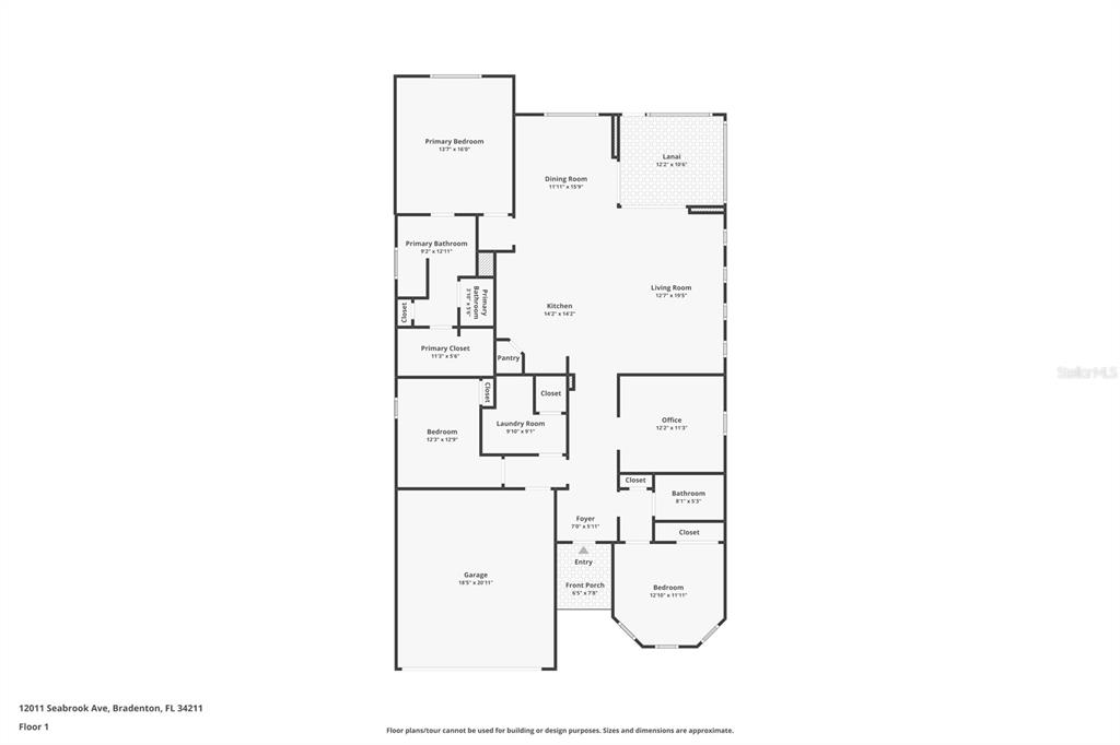 Bradenton, Florida, 34211, United States, 3 Bedrooms Bedrooms, ,2 BathroomsBathrooms,Residential,For Sale,1971583