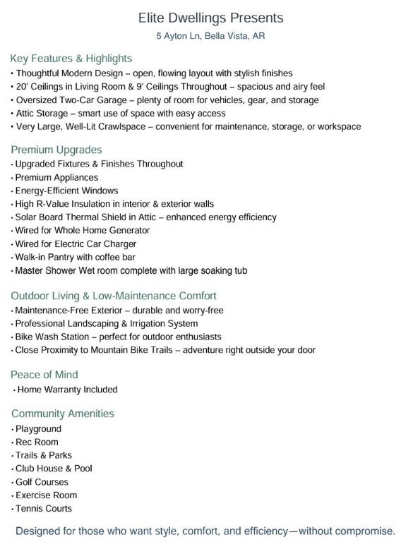 Bella Vista, Arkansas, 72714, United States, 2 Bedrooms Bedrooms, ,2 BathroomsBathrooms,Residential,For Sale,1997374