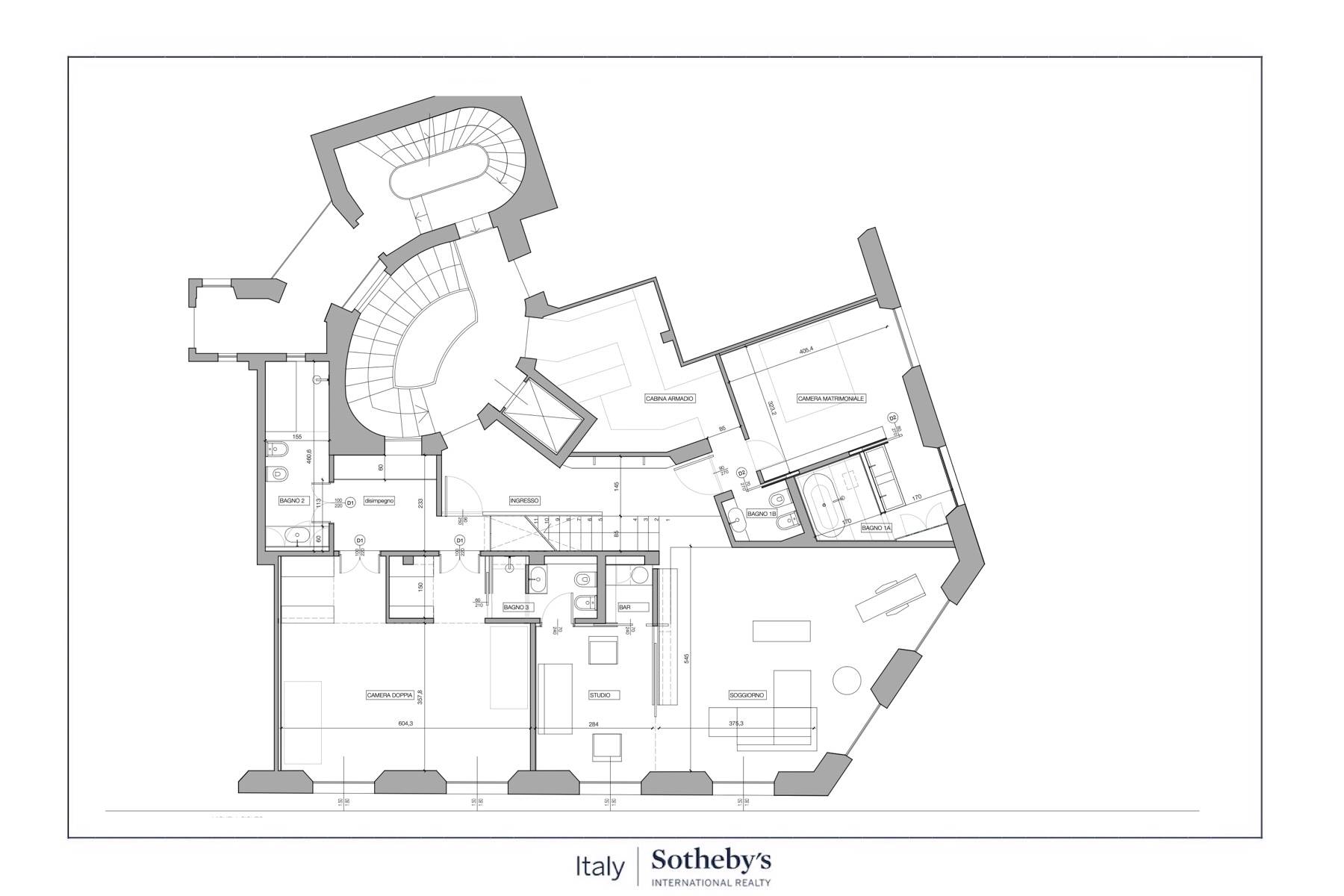  Exclusive penthouse with terrace in a historic building - 物件實景