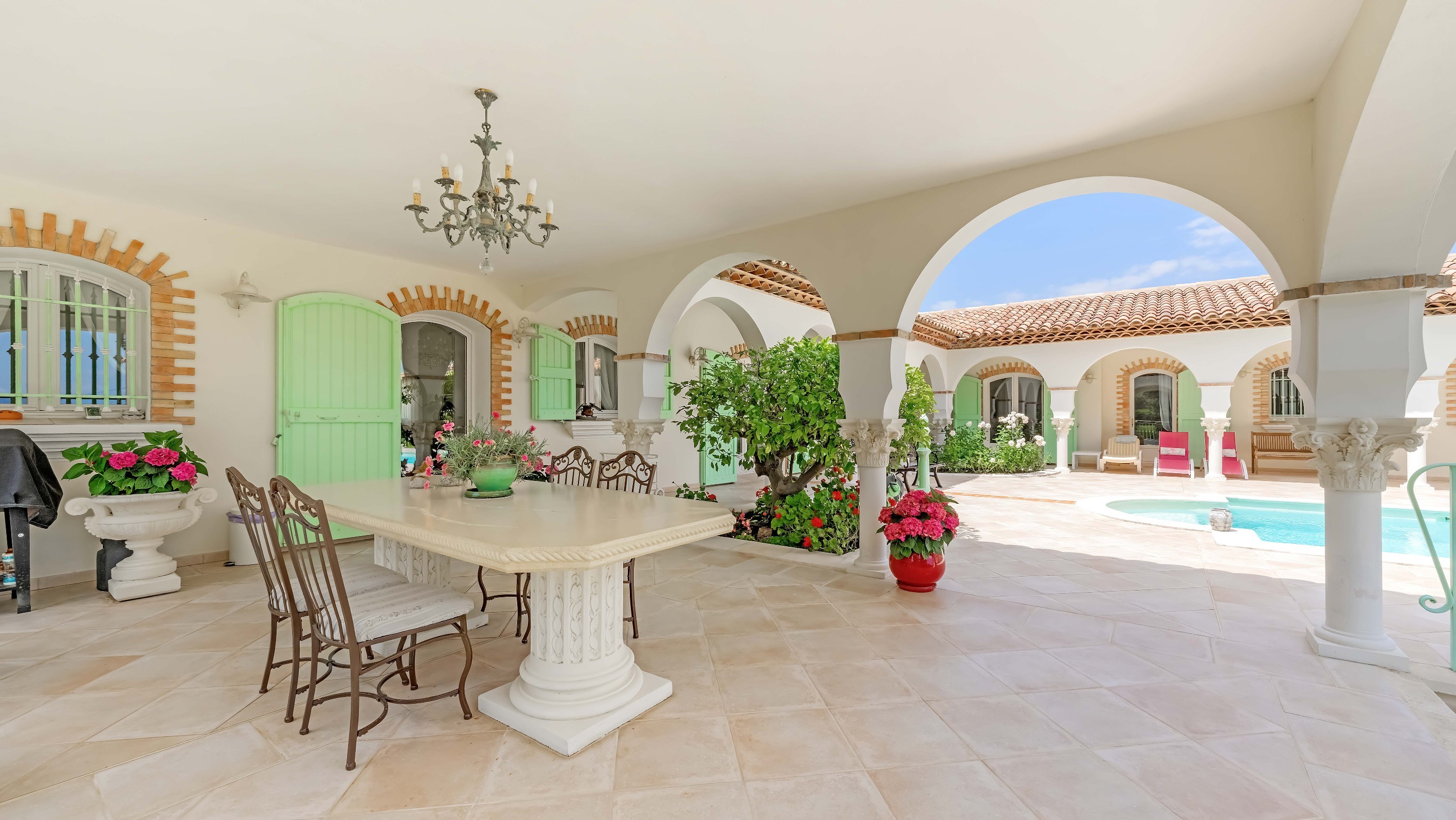  Sea view hacienda-style villa between Les Issambres and Saint-Raphaël - 物件實景