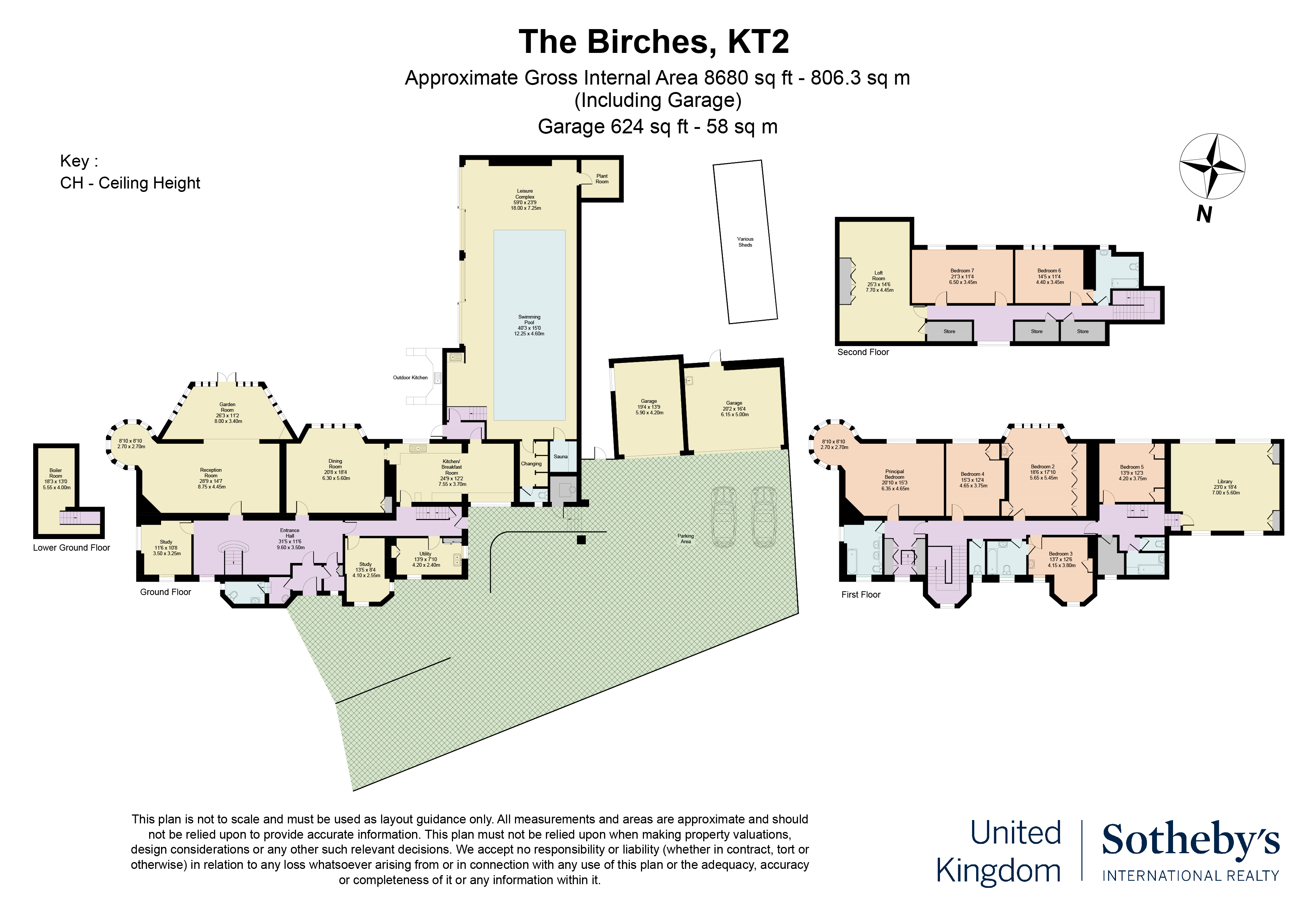 A grand family home occupying a 1.56 acre plot in the coveted Coombe Park estate 