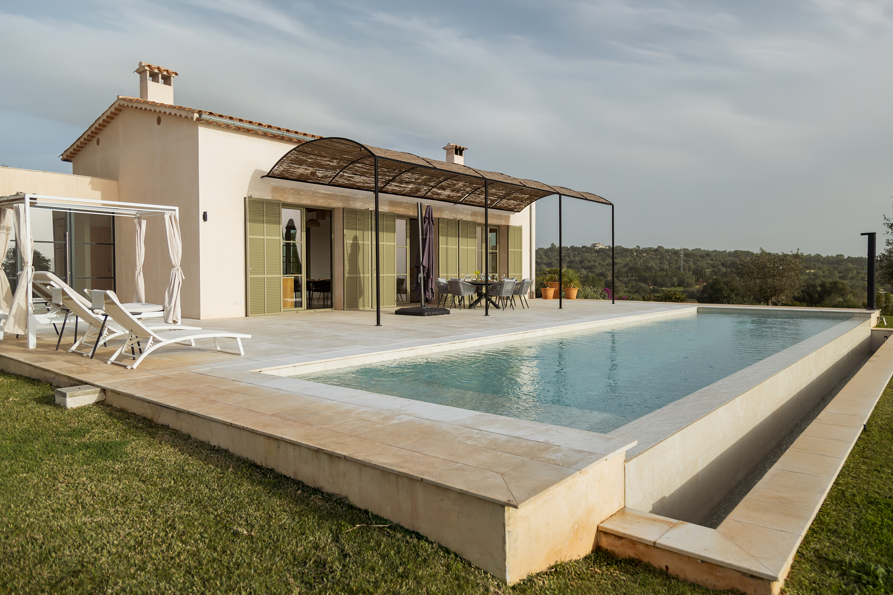  Contemporary country house with pool in Son Mora Negri near Porreres - 物件實景