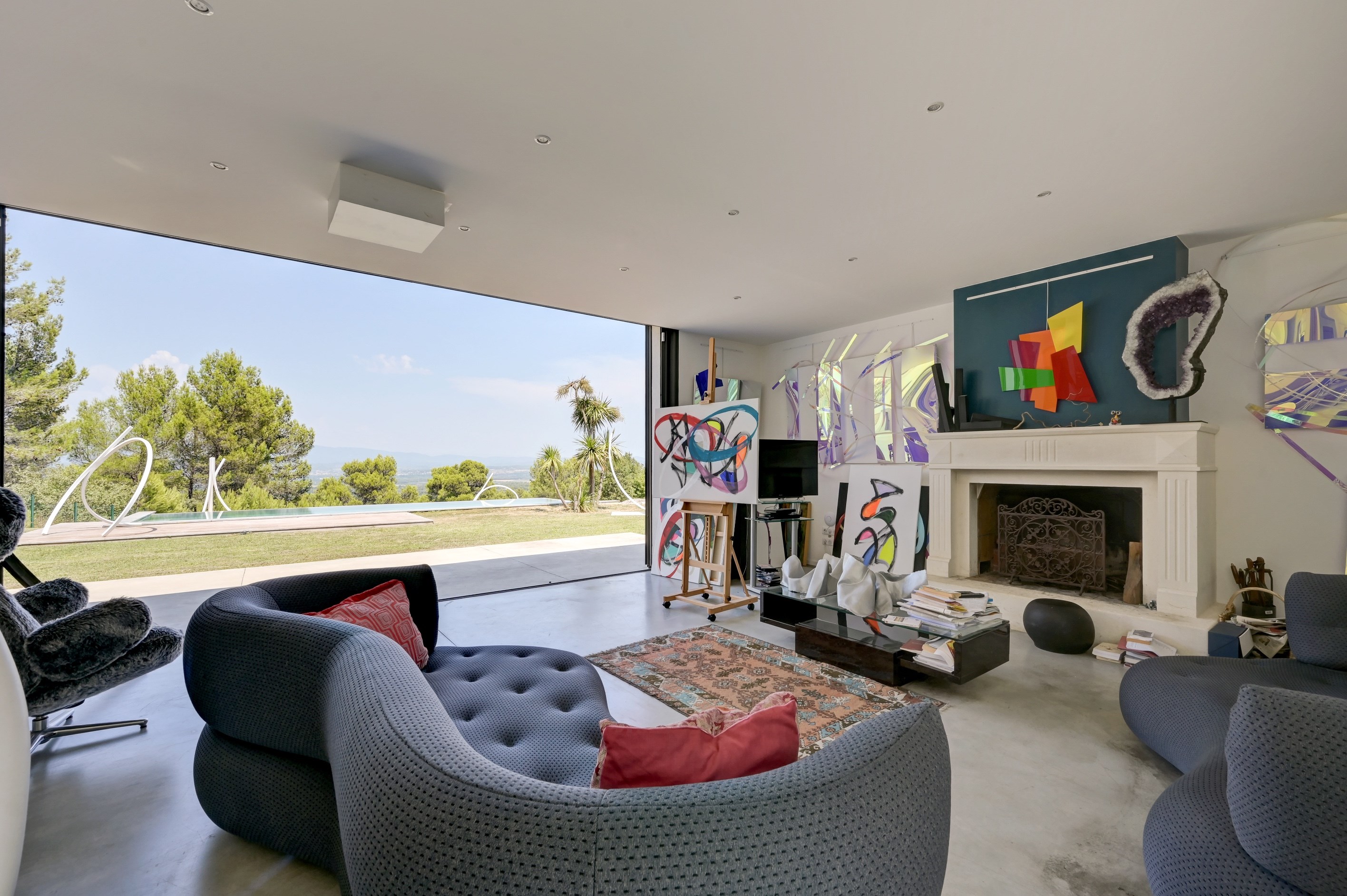  contemporary villa in absolute calm and with a dominant view - 物件實景