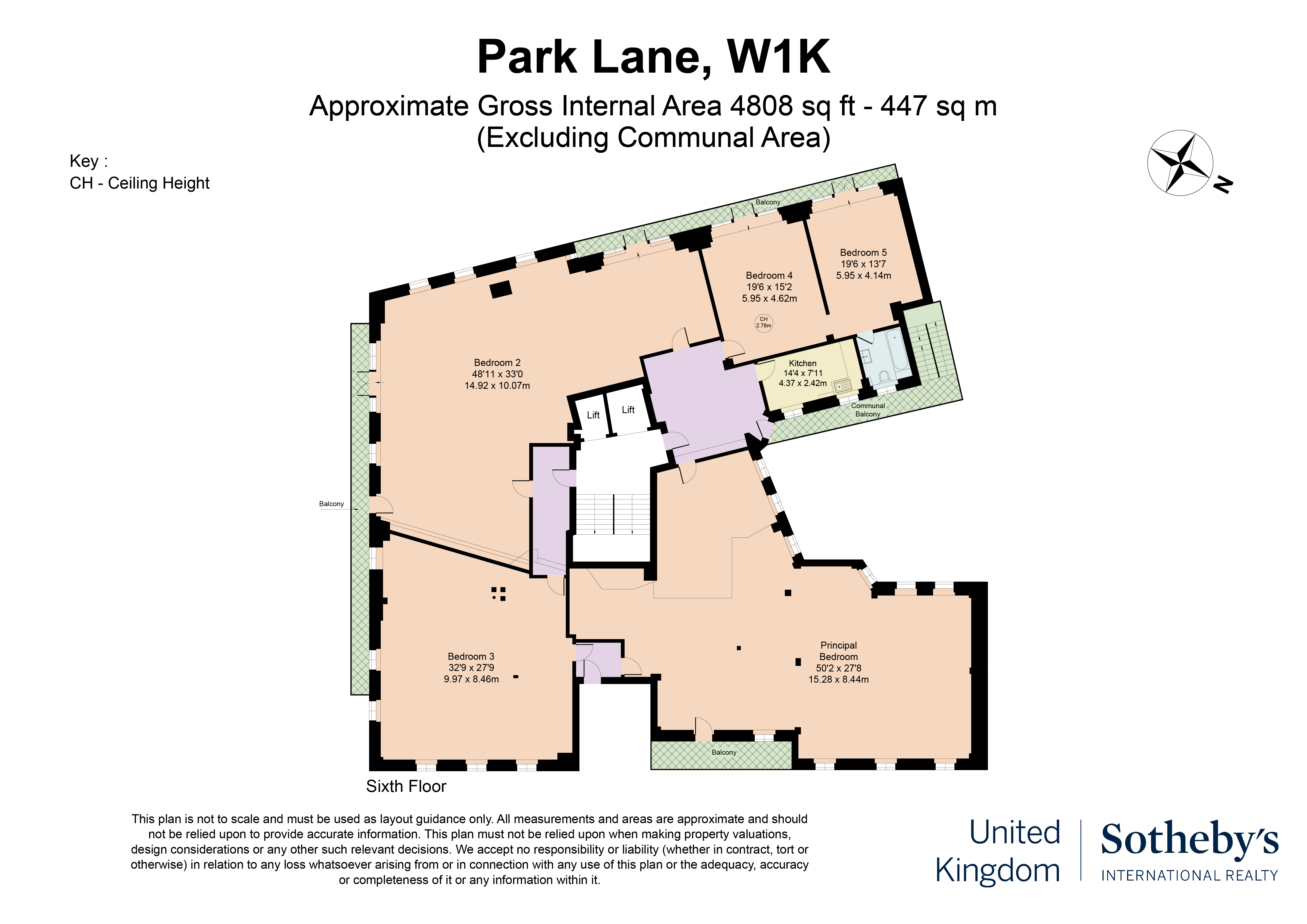  Four apartments across two floors of Aldford House, overlooking Hyde Park - 物件實景
