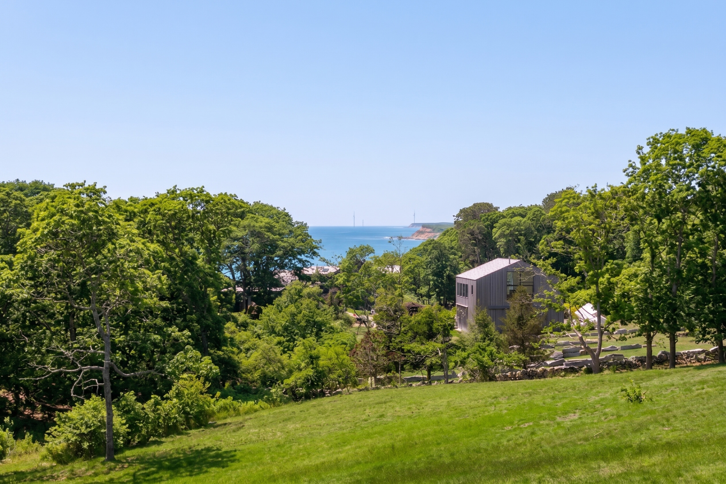  Contemporary Chilmark Home with Water Views - 物件實景