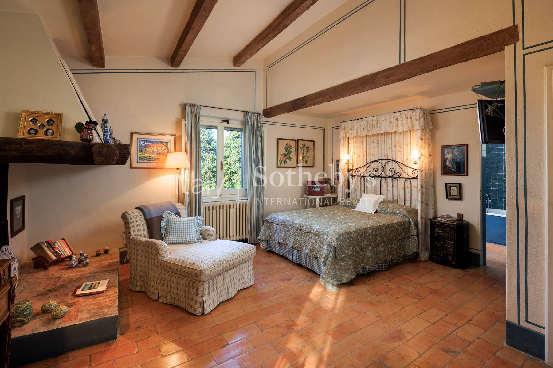  Large country-chic 7 bedroom villa with pool near Cetona - 物件實景