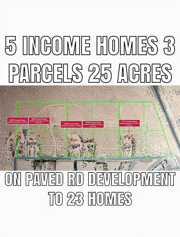 Newberry Springs, California, 92398, United States, 15 Bedrooms Bedrooms, ,13 BathroomsBathrooms,Residential,For Sale,1981051