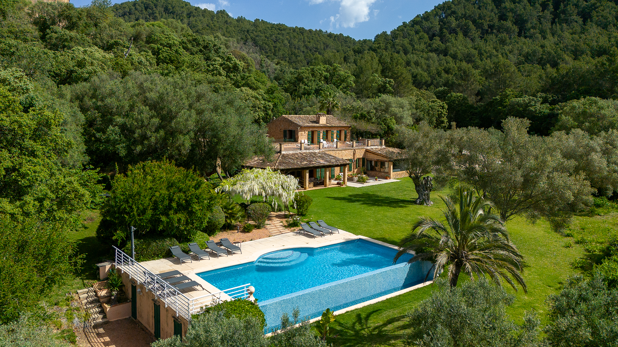  Country house with pool and mountain views in Esporlas - 物件實景