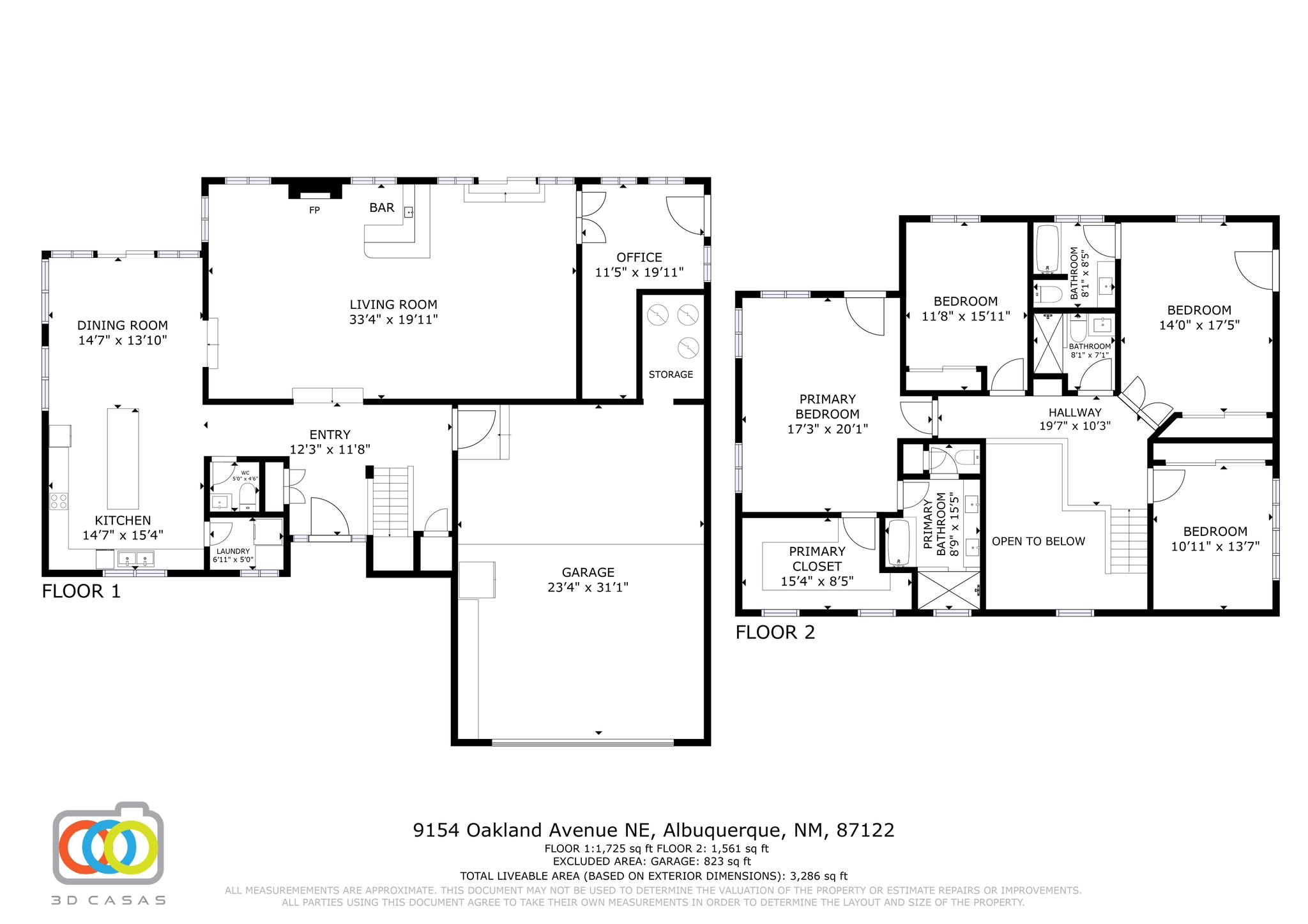 Albuquerque, New Mexico, 87122, United States, 4 Bedrooms Bedrooms, ,3 BathroomsBathrooms,Residential,For Sale,1914202