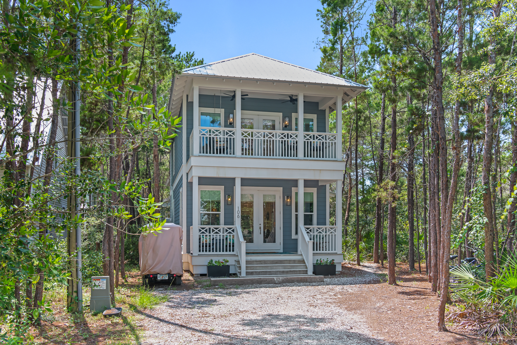  Sunlit Coastal Cottage South of 30A Near Eastern Lake - 物件實景