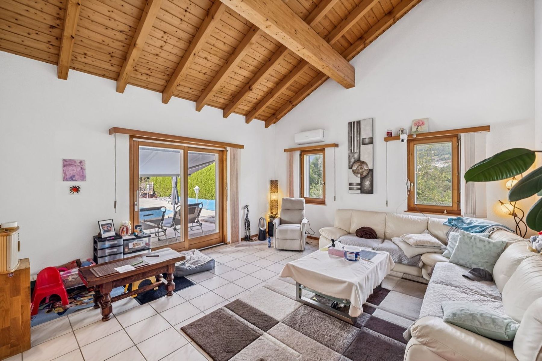  Exceptional villa in Grimisuat - Spacious plot with panoramic view - 物件實景