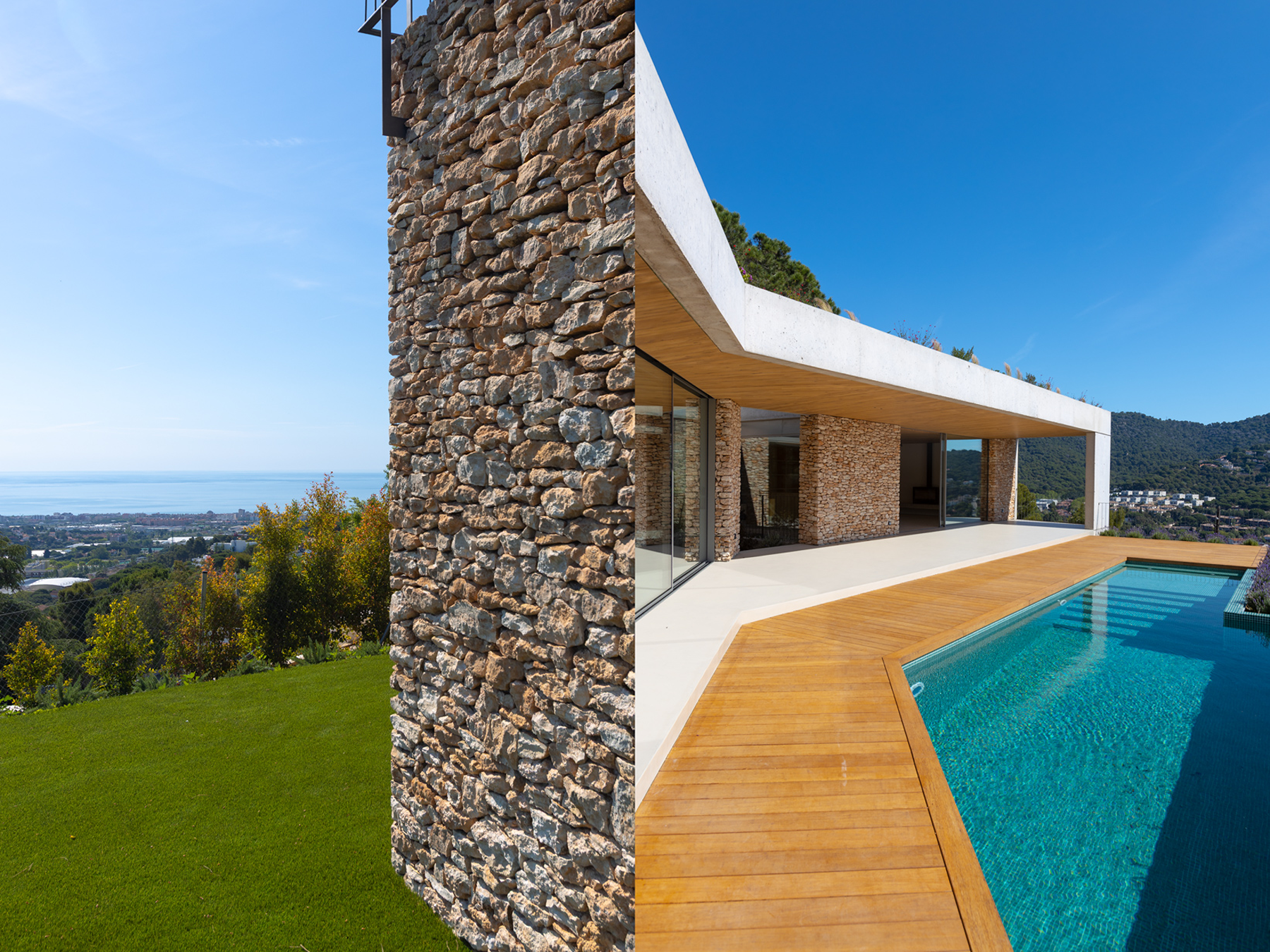  Spectacular new contemporary house with sea views in Cabrils - 物件實景