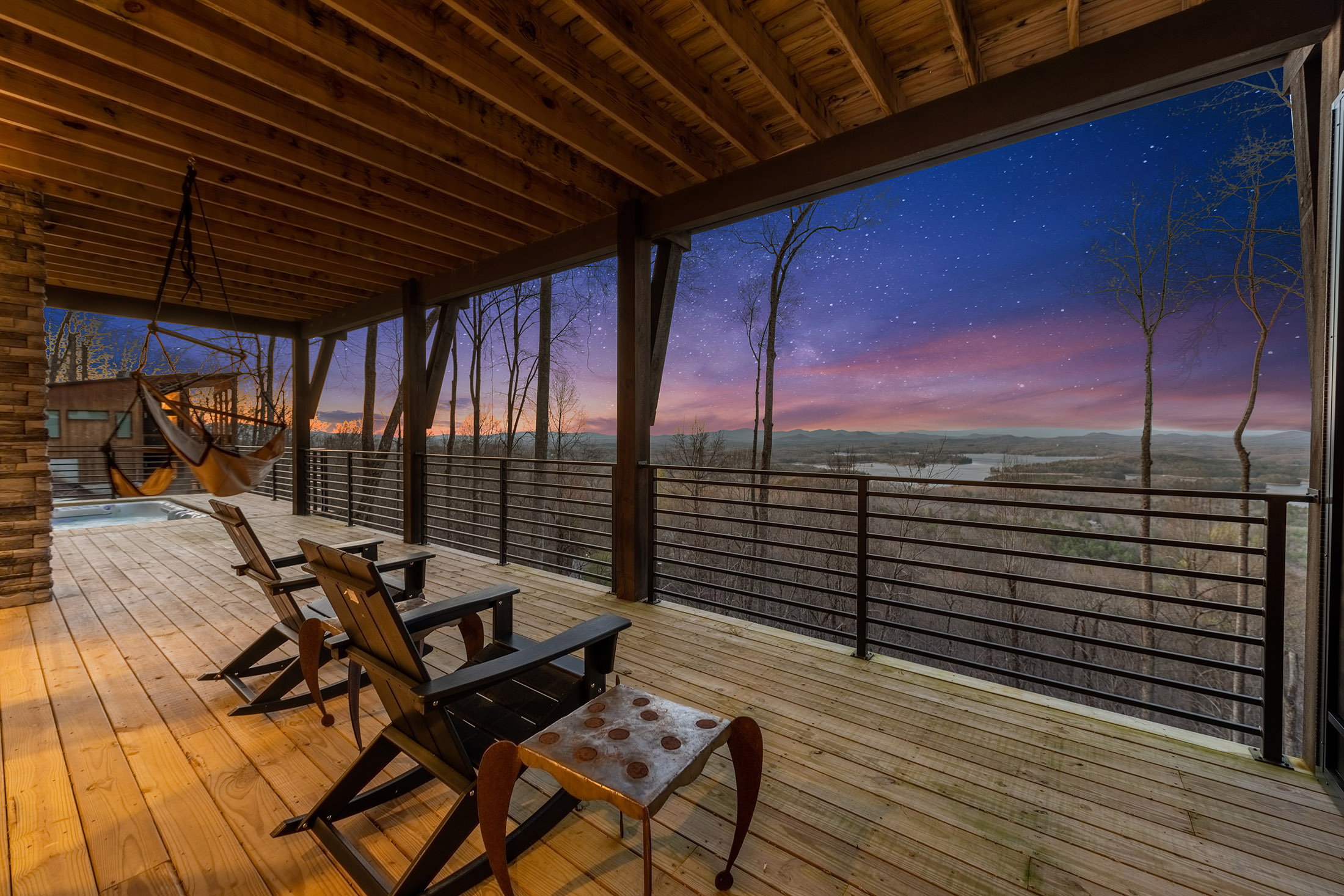  Contemporary Architectural Estate Overlooking Blue Ridge Lake - 物件實景