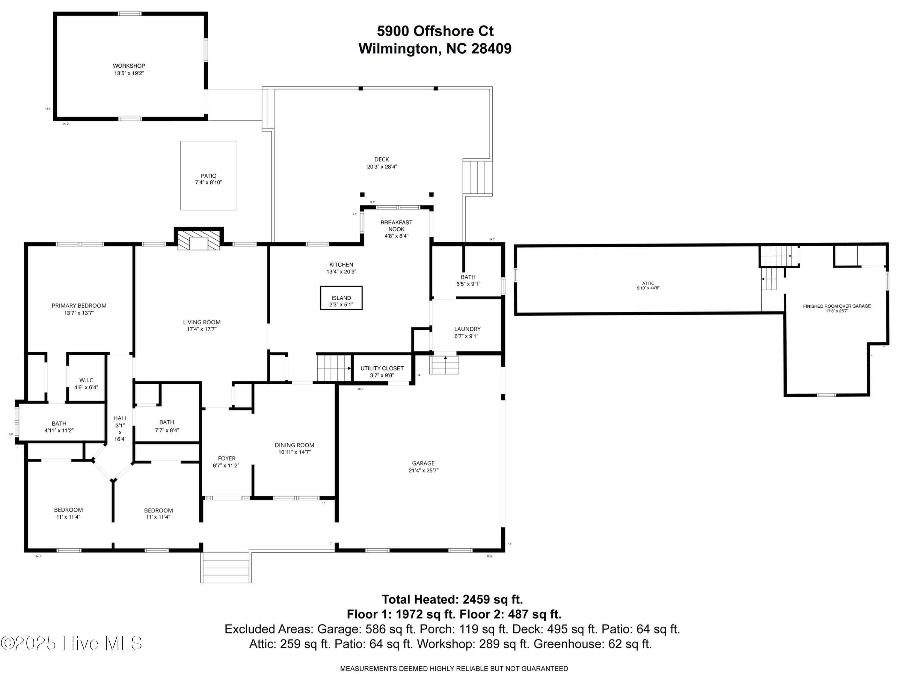Wilmington, North Carolina, 28409, United States, 4 Bedrooms Bedrooms, ,3 BathroomsBathrooms,Residential,For Sale,1967637