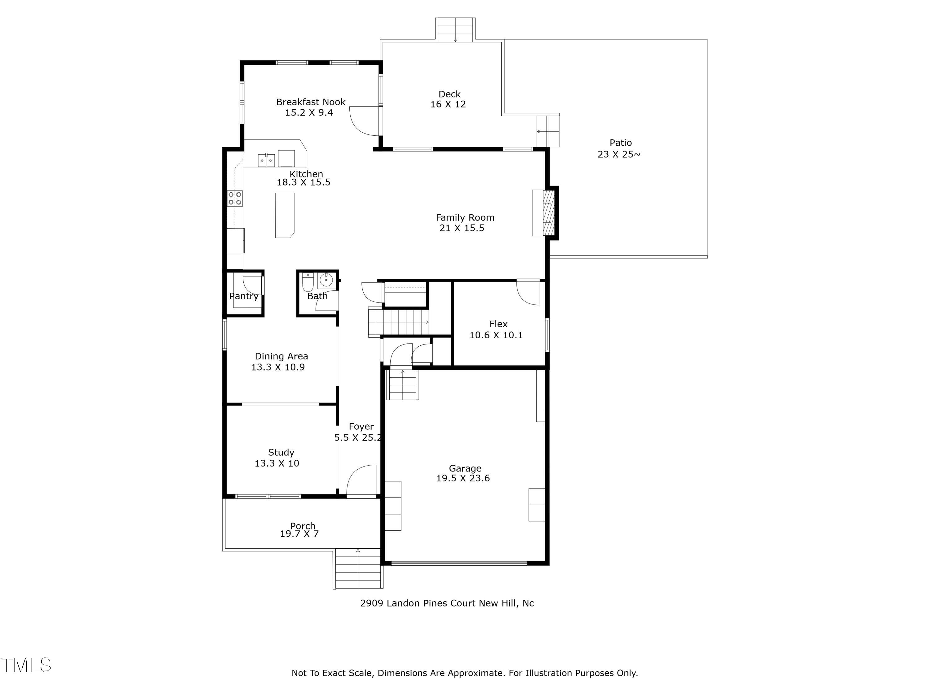 New Hill, North Carolina, 27562, United States, 4 Bedrooms Bedrooms, ,4 BathroomsBathrooms,Residential,For Sale,1906690