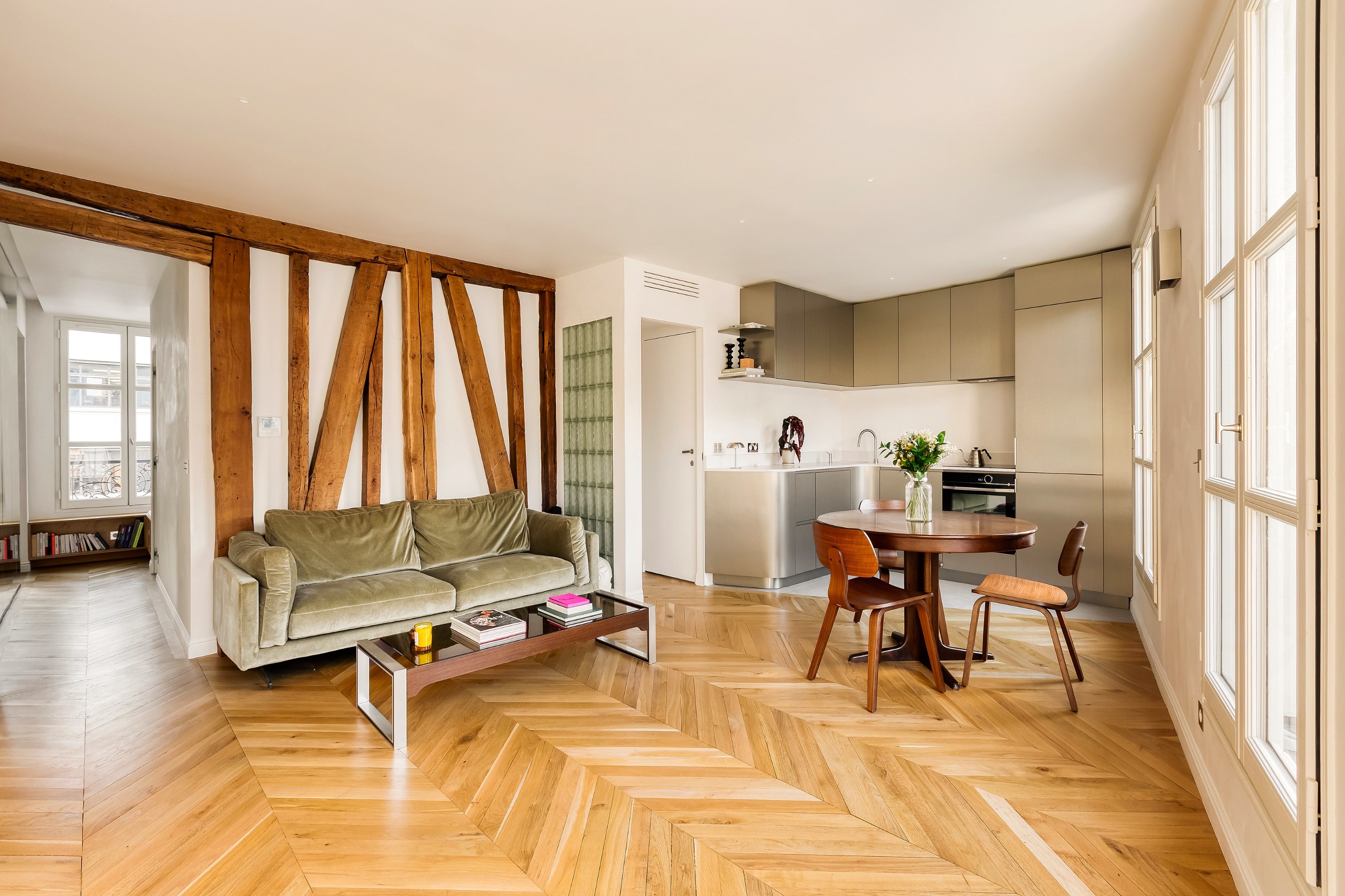  Marais District, charming apartment with balcony overlooking Paris rooftops - 物件實景