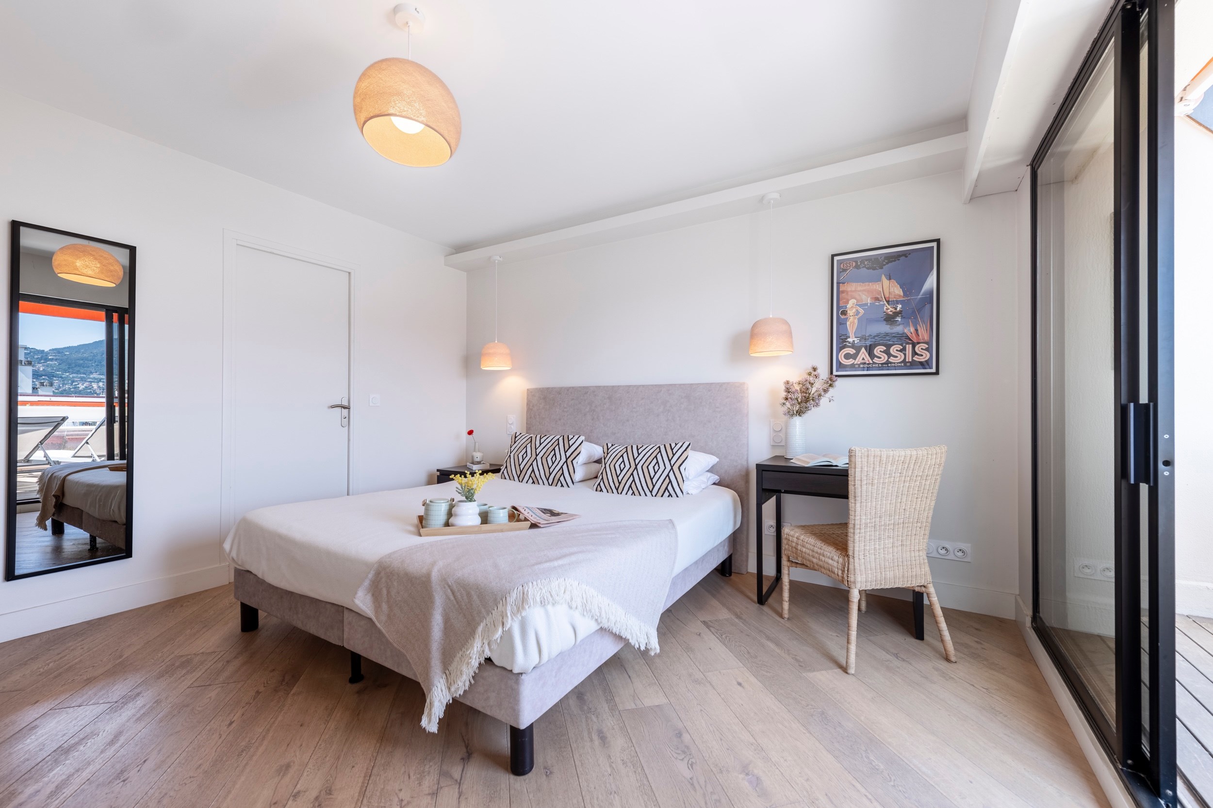  Nice Carré d’Or top floor 2 bedroom apartment with terrace and garage in luxury… - 物件實景