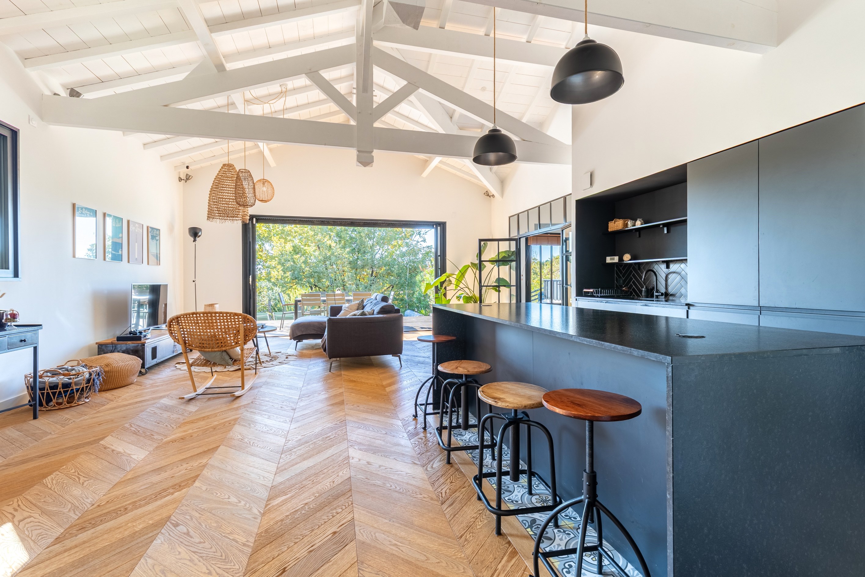  LA TESTE DE BUCH, NEAR THE PYLA DUNE - STUNNING RECENTLY BUILT VILLA IN THE FER… - 物件實景