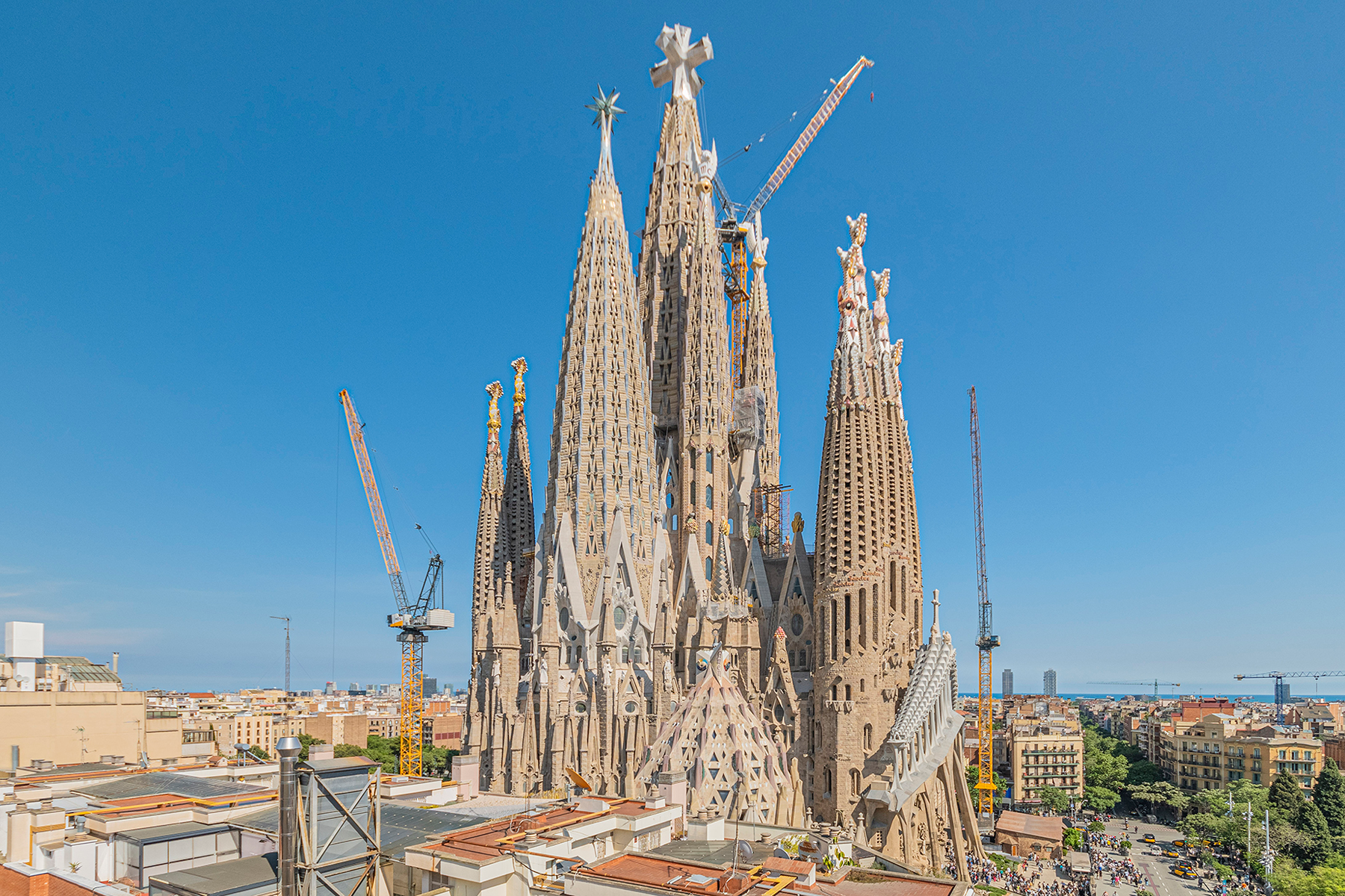  Renovated Penthouse with 2 terraces and views of the Sagrada Familia - 物件實景